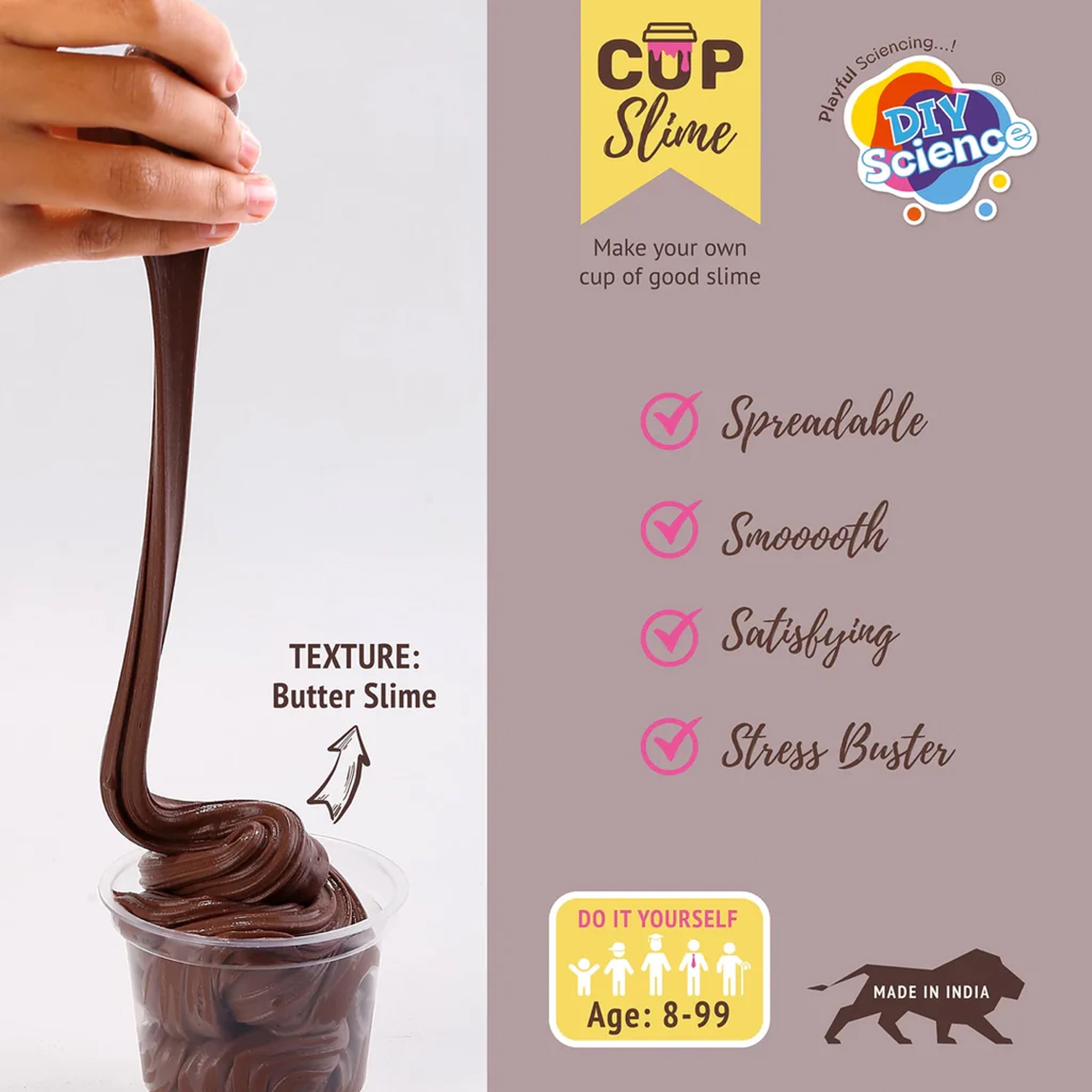 DIY Mix and Make Your Own Chocolate Frosting Slime Box