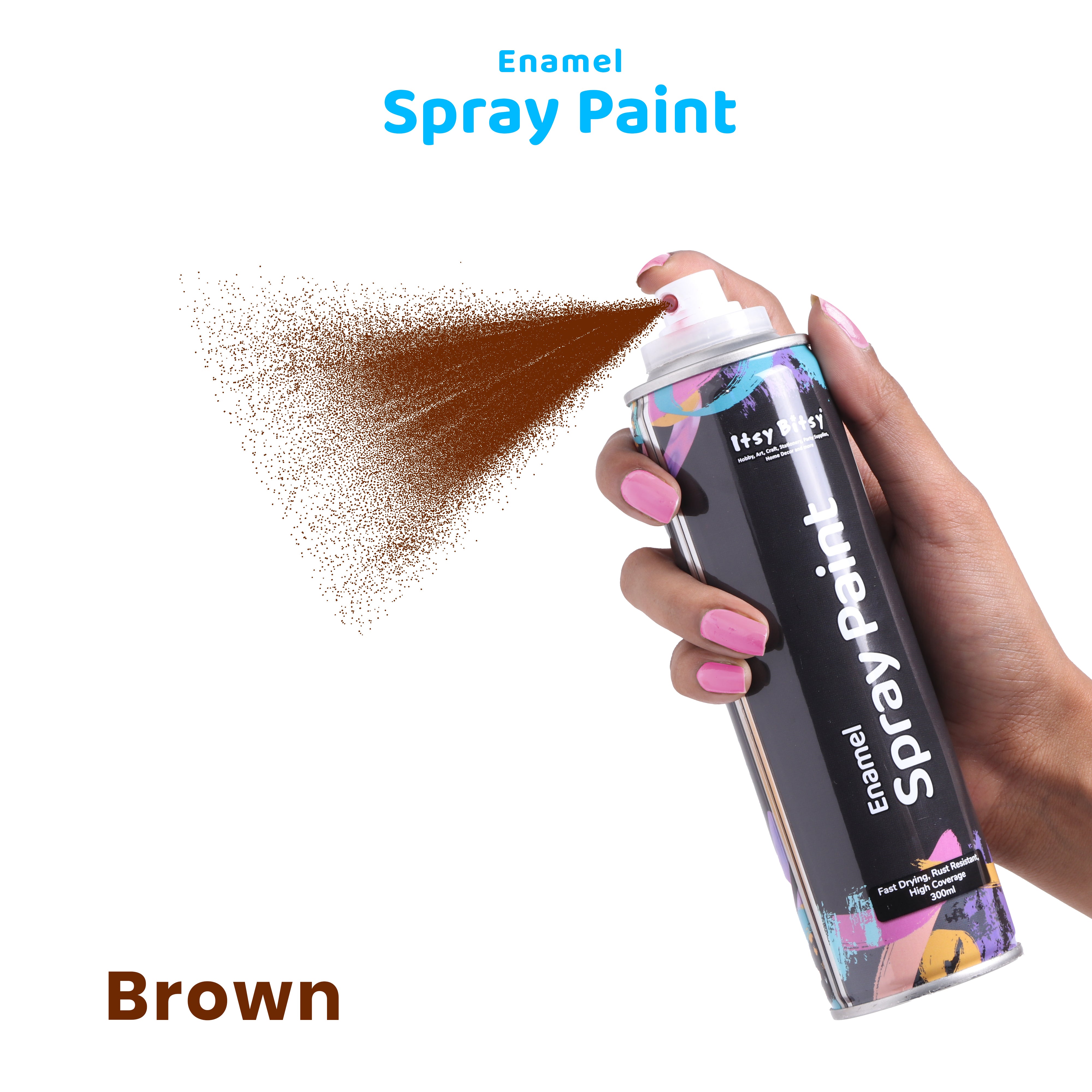 Spray Paint Brown 300ml