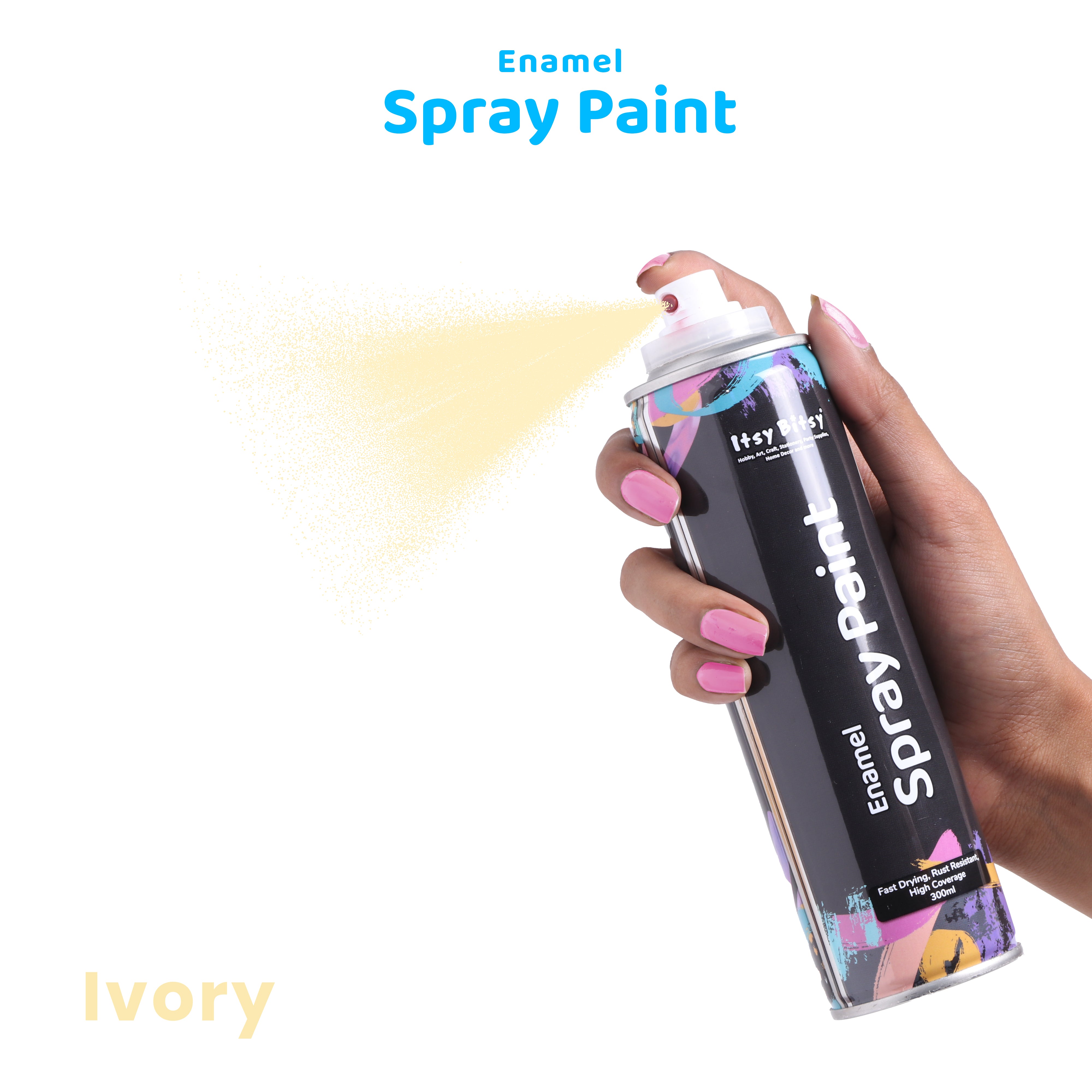 Spray Paint Ivory 300ml