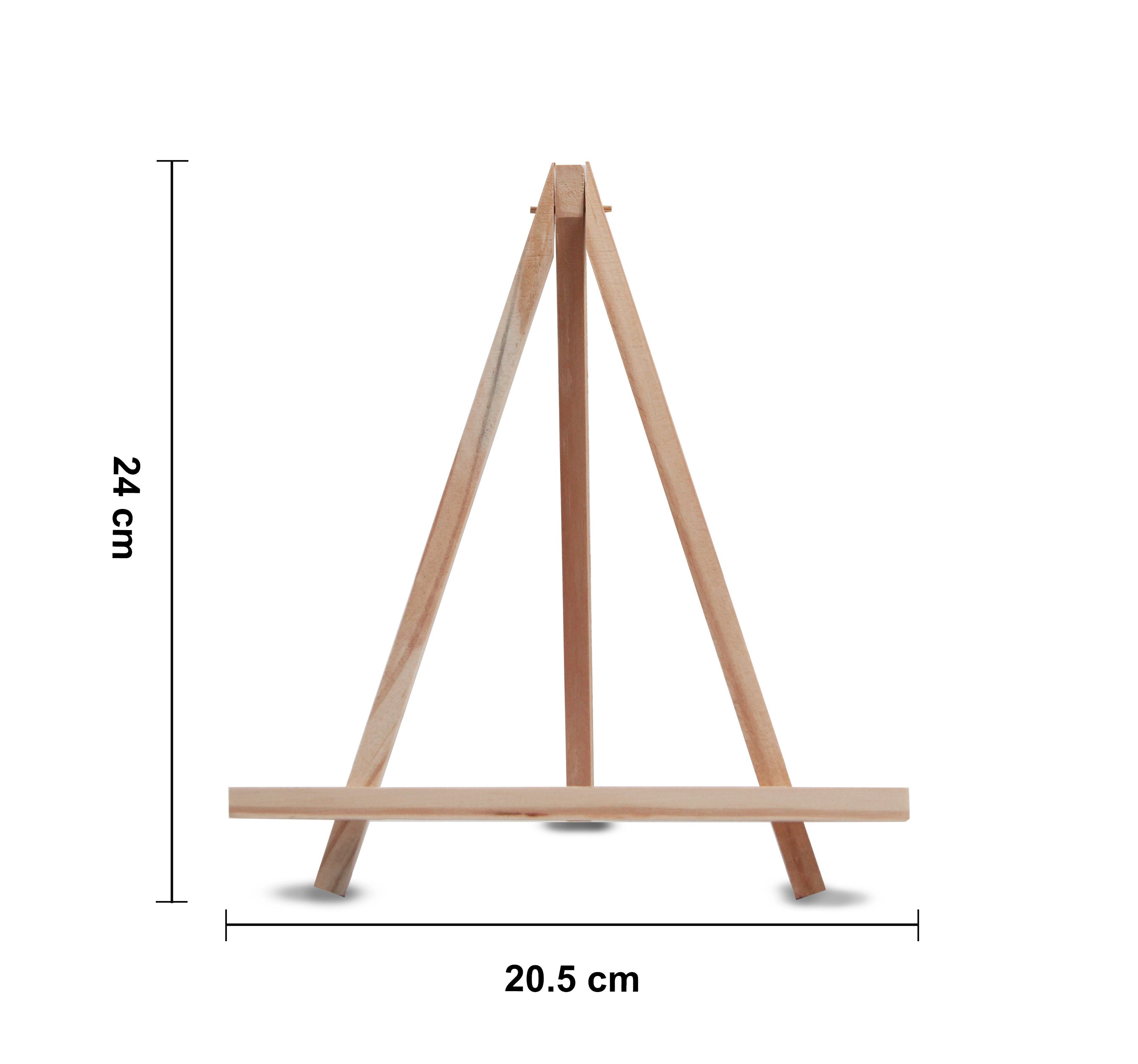 Wooden Mini Easel Stand 24 X 20.5Cm 1Pc Shrink As