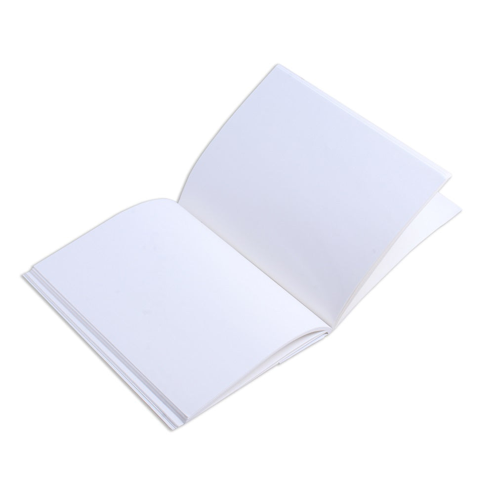 Paintable Canvas Soft Bound Plain Notebook Portrait A5 90gsm 80 Pages