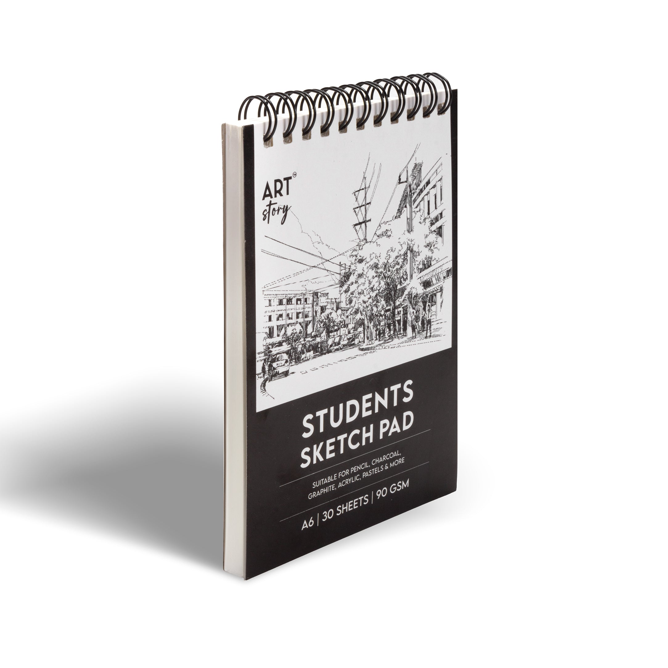 Student Sketchbook Top Wiro A6 90gsm 30 Sheets