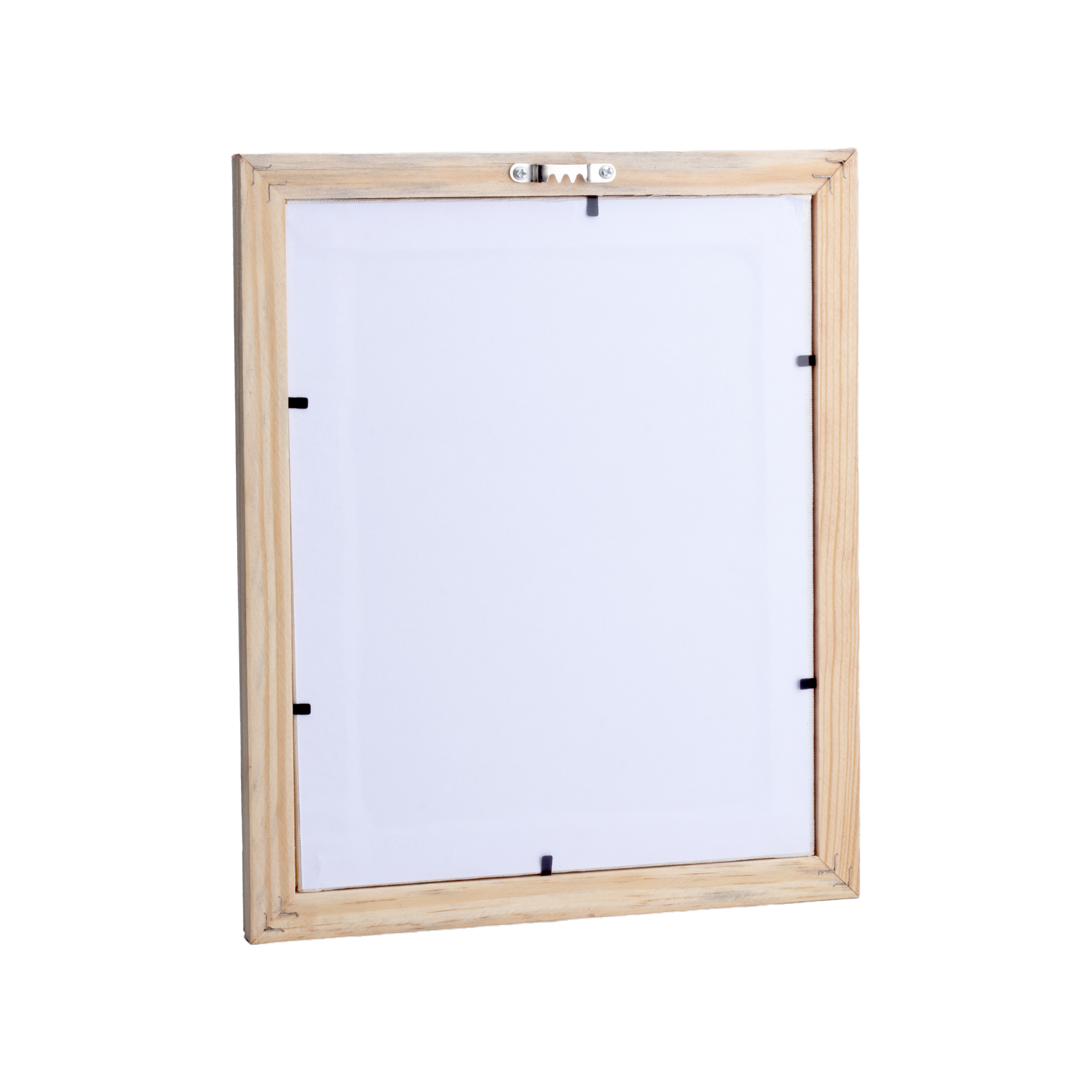 Pinewood Frame With 8 x 10in Canvas - 250gsm, 3mm Thick MDF Board Backing, Frame Size 3 X 1.5cm 1pc