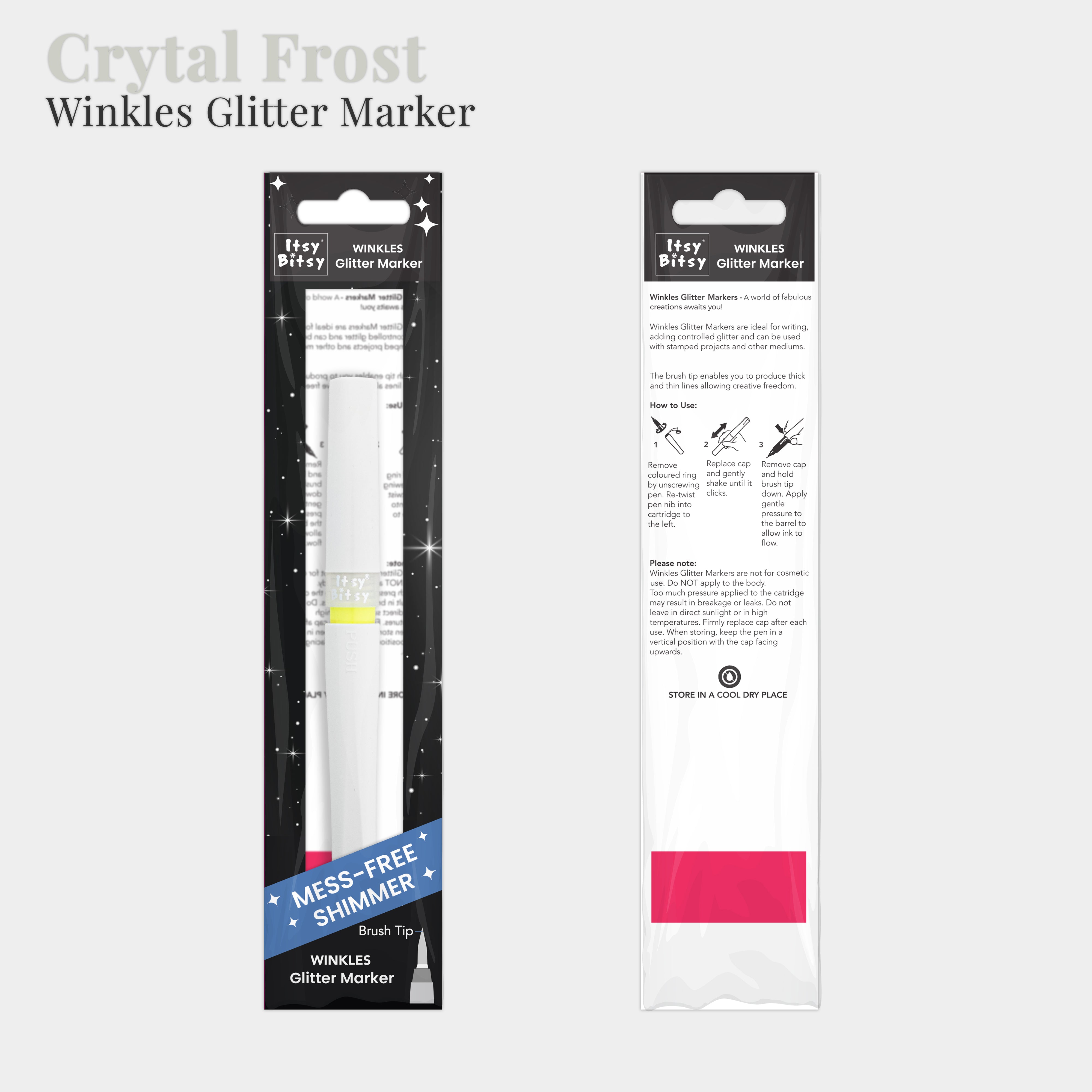 Premium Winkle Marker Crystal Frost 1pc