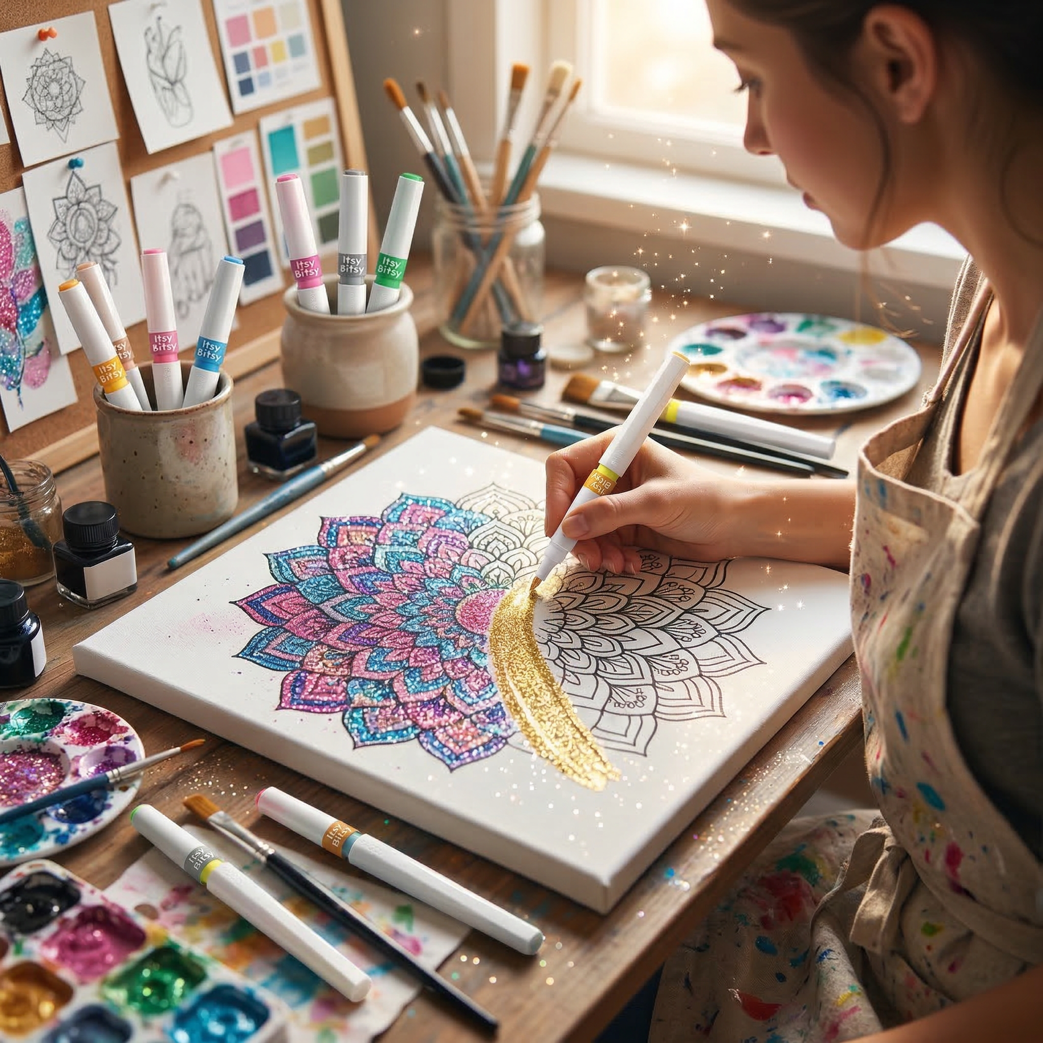 Premium Winkle Marker Antique Gold 1pc