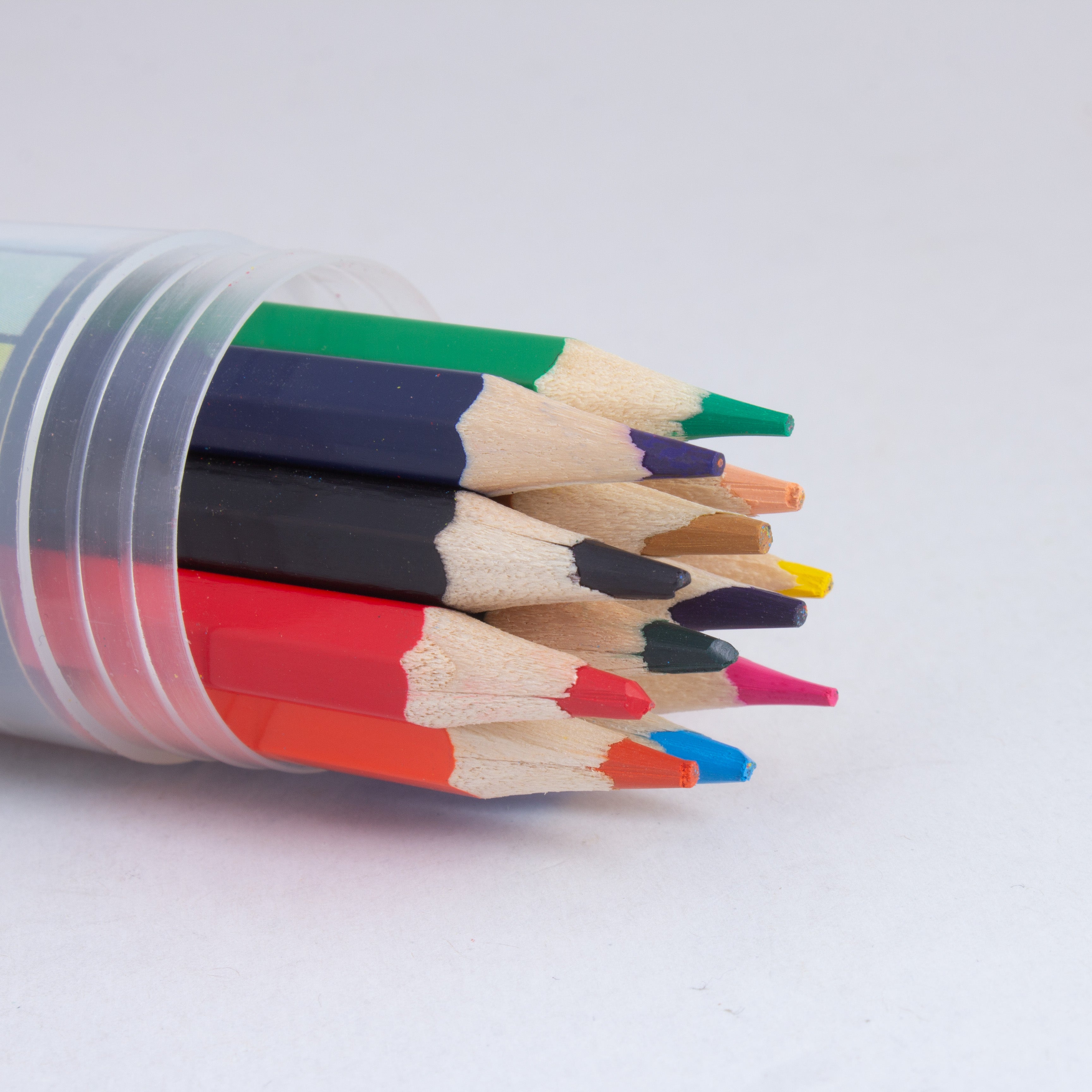 Premium Watercolour Pencils 12colours Cylindrical Box