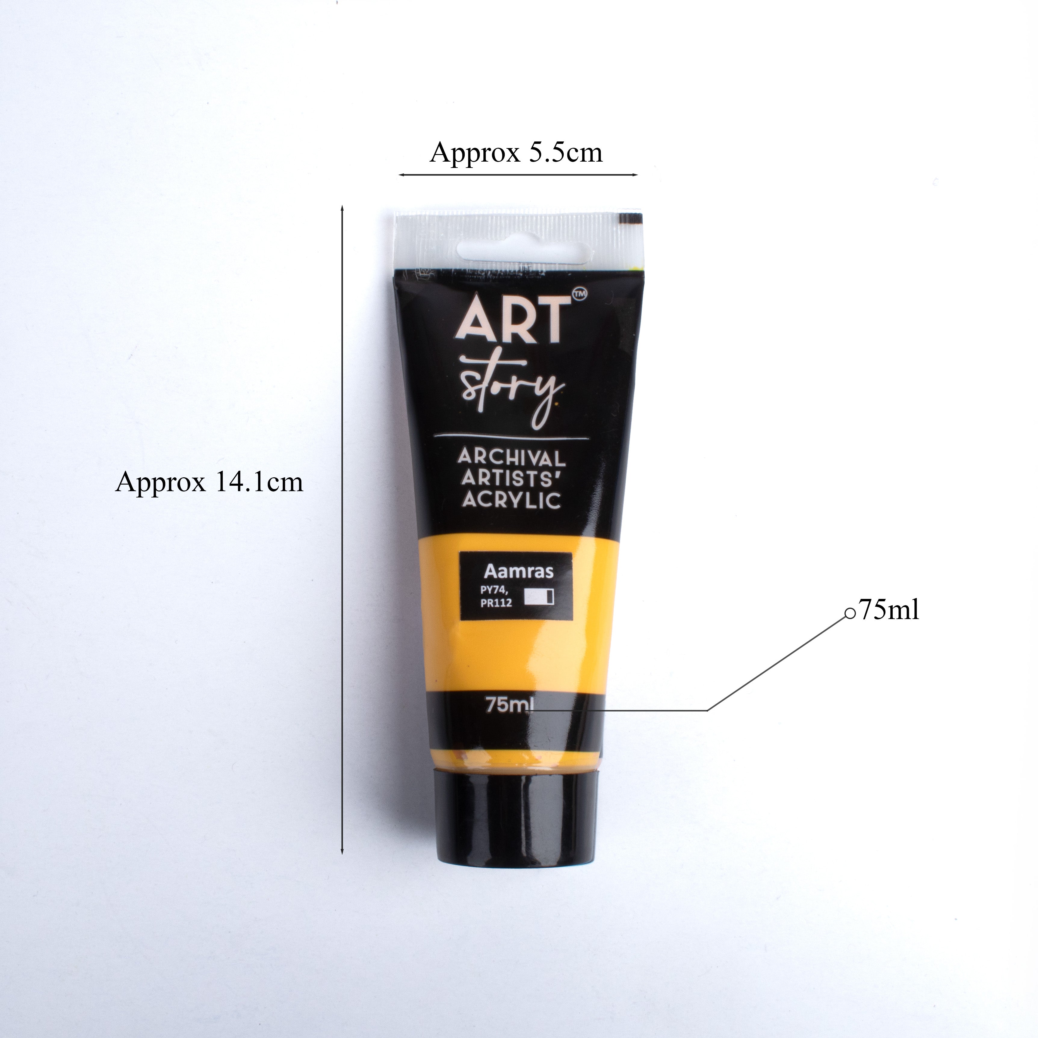 Artists Acrylic Colour Aamr 75ml Tube