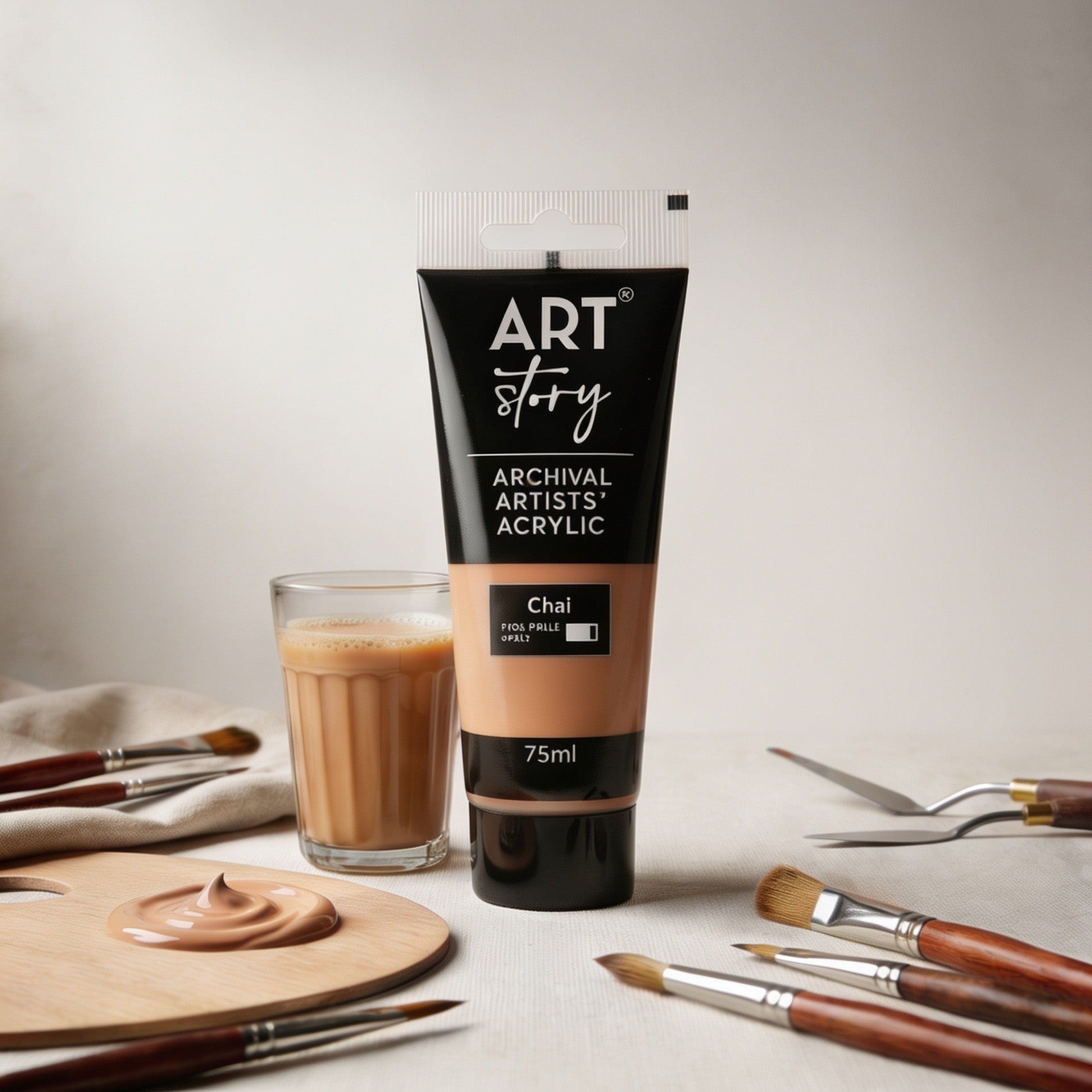 Artists Acrylic Colour Chai 75ml Tube