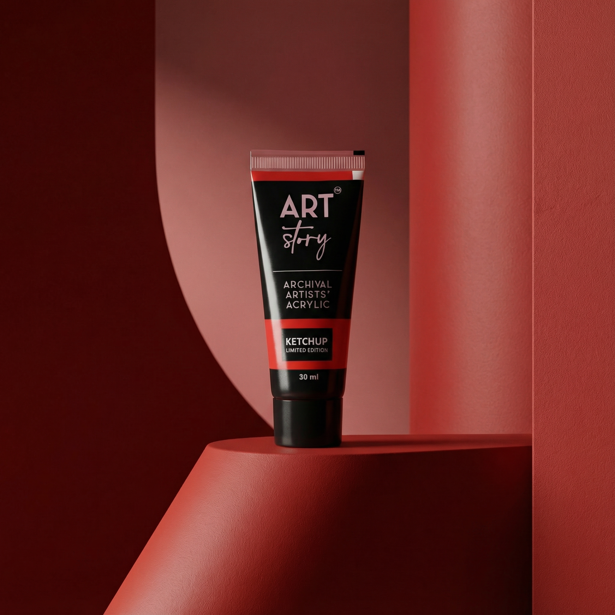 Artists Acrylic Colour Ketchup 30ml Tube