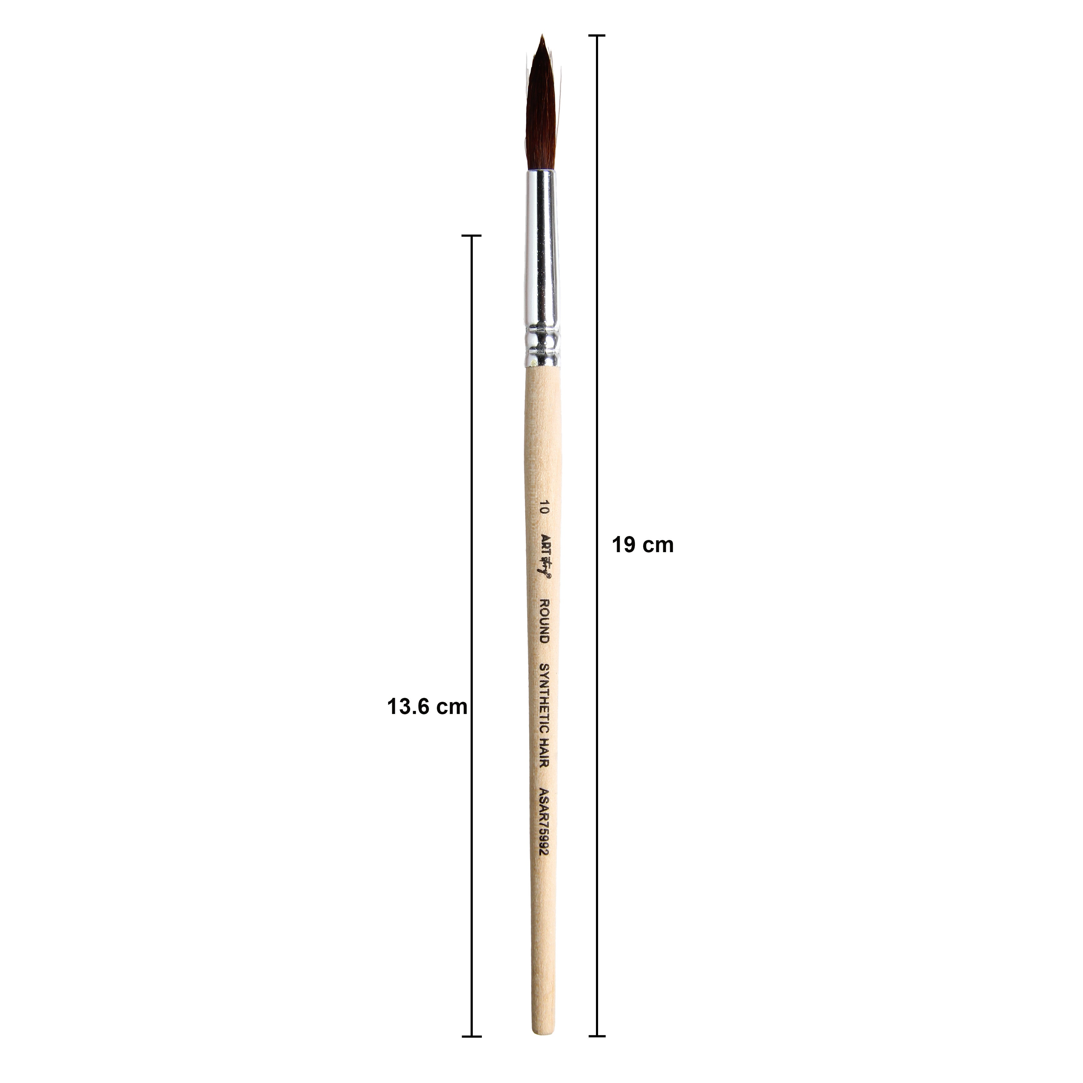 Watercolour Round Brush Synthetic (10) 165mm