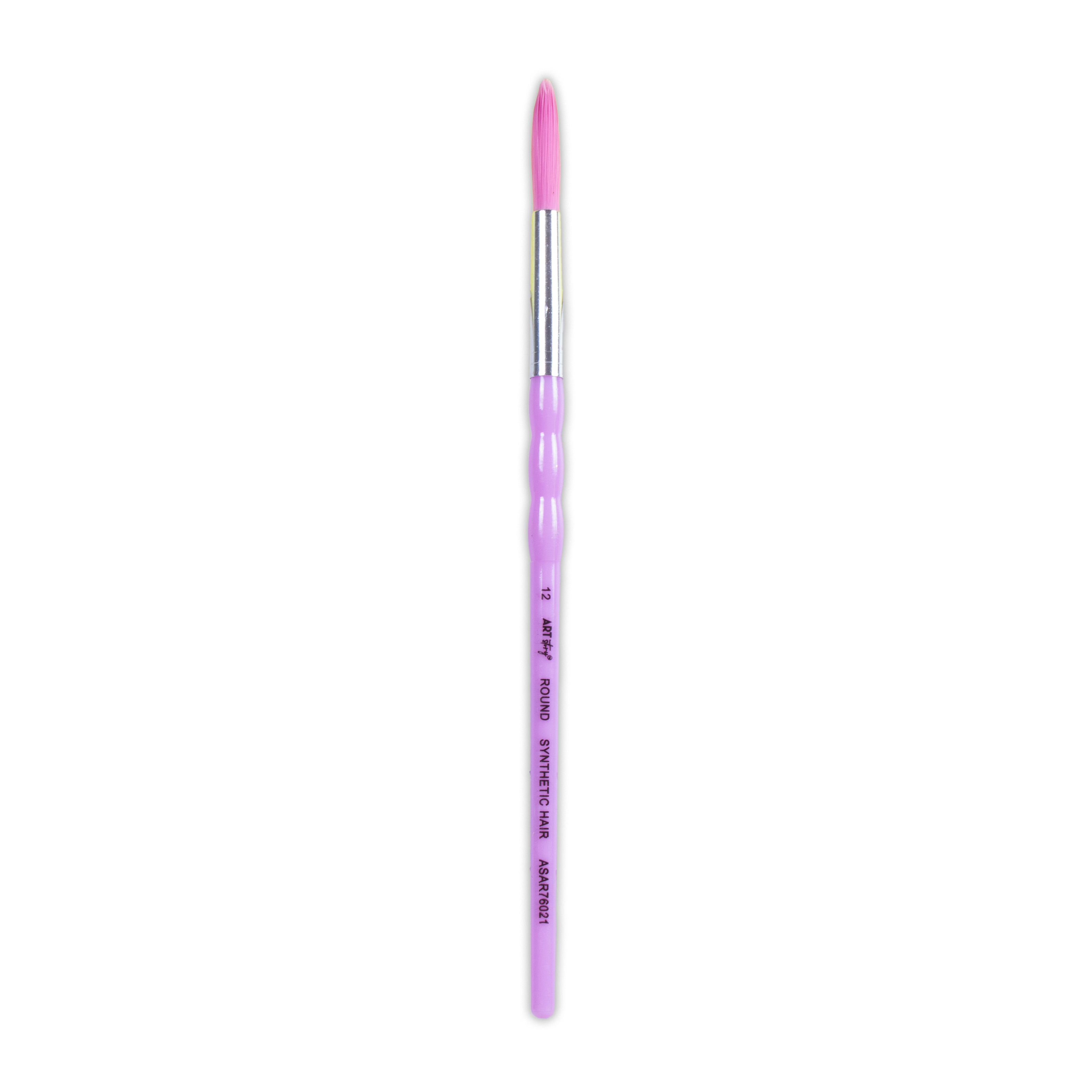 Kids Brush Round Synthetic Hair Size 12 Handle Length 150mm 1pc
