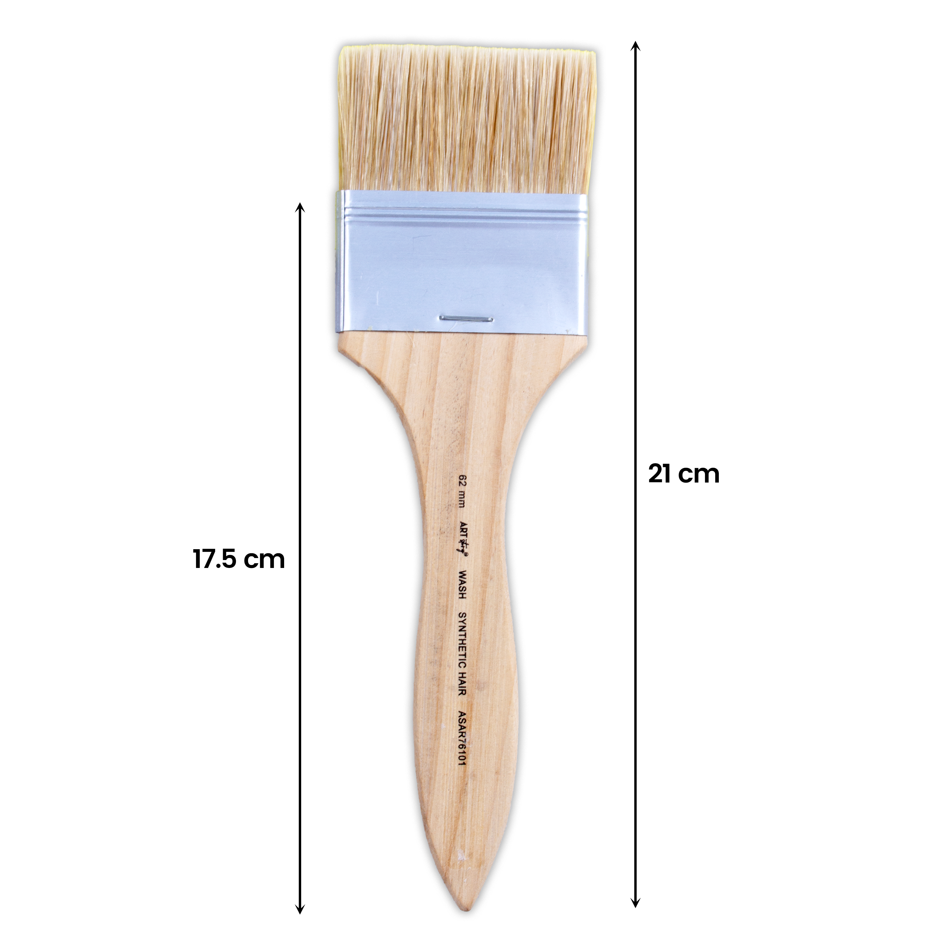 Wash Brush White Bristle Size 62mm 1pc