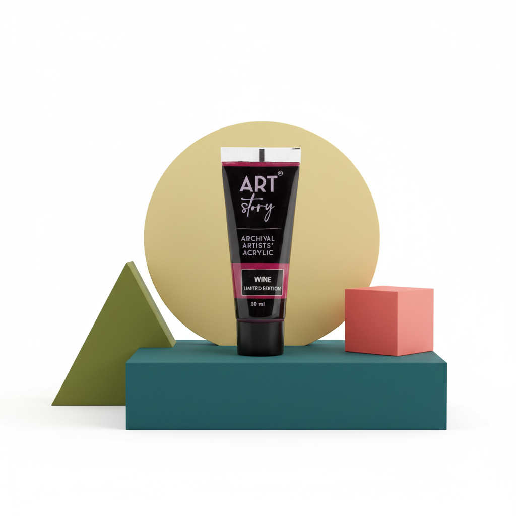Artists Acrylic Colour Wine 30ml Tube