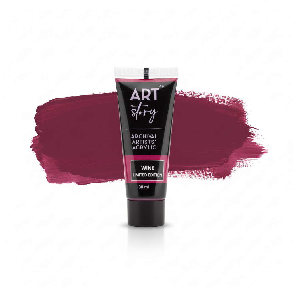 Artists Acrylic Colour Wine 30ml Tube