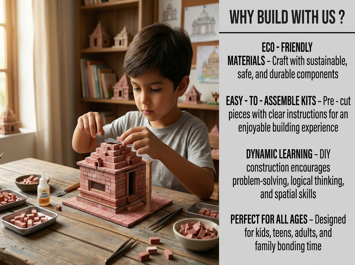 Temple Building Kit DIY Build Your Own Temple Kit Box – Itsy Bitsy