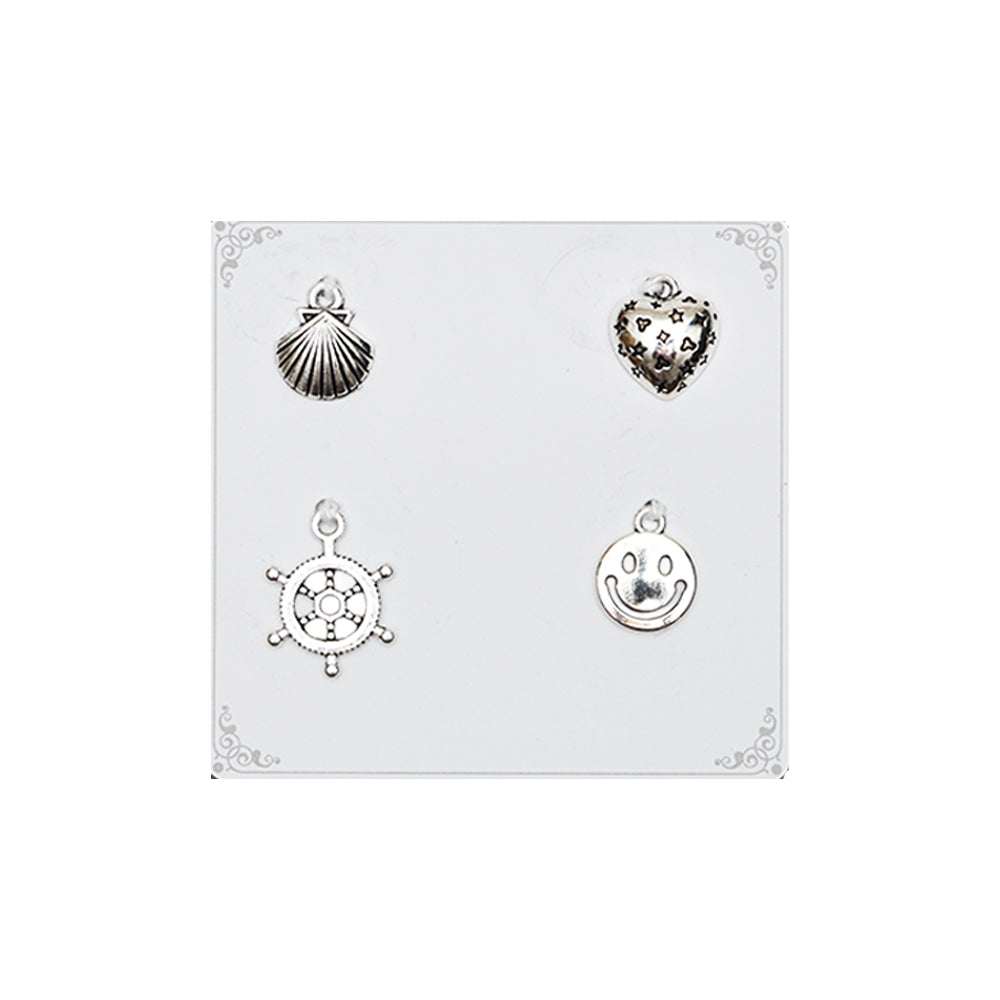 Metal Charms Sea Delight 4PC