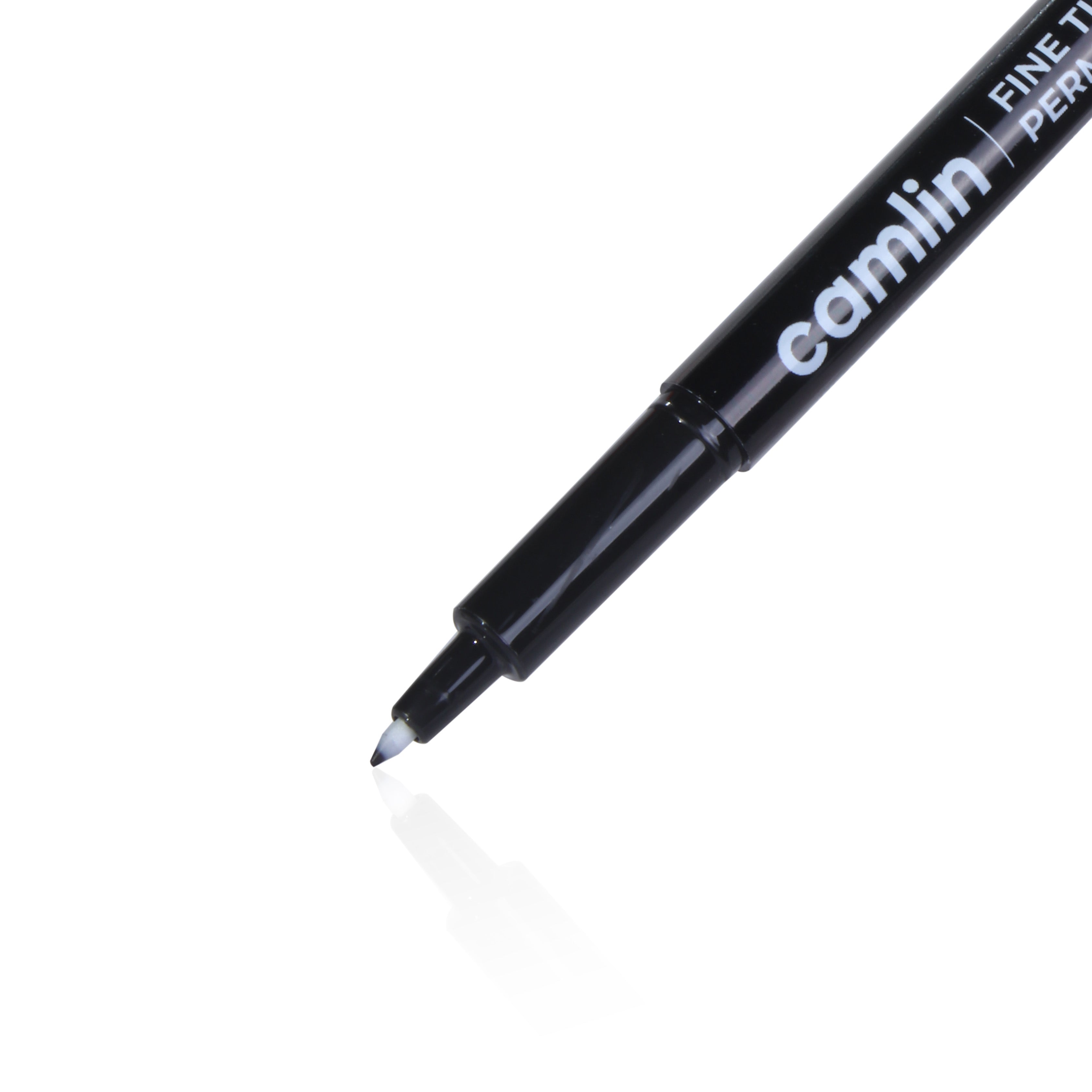 Fine Tip Permanent Marker Pen Black