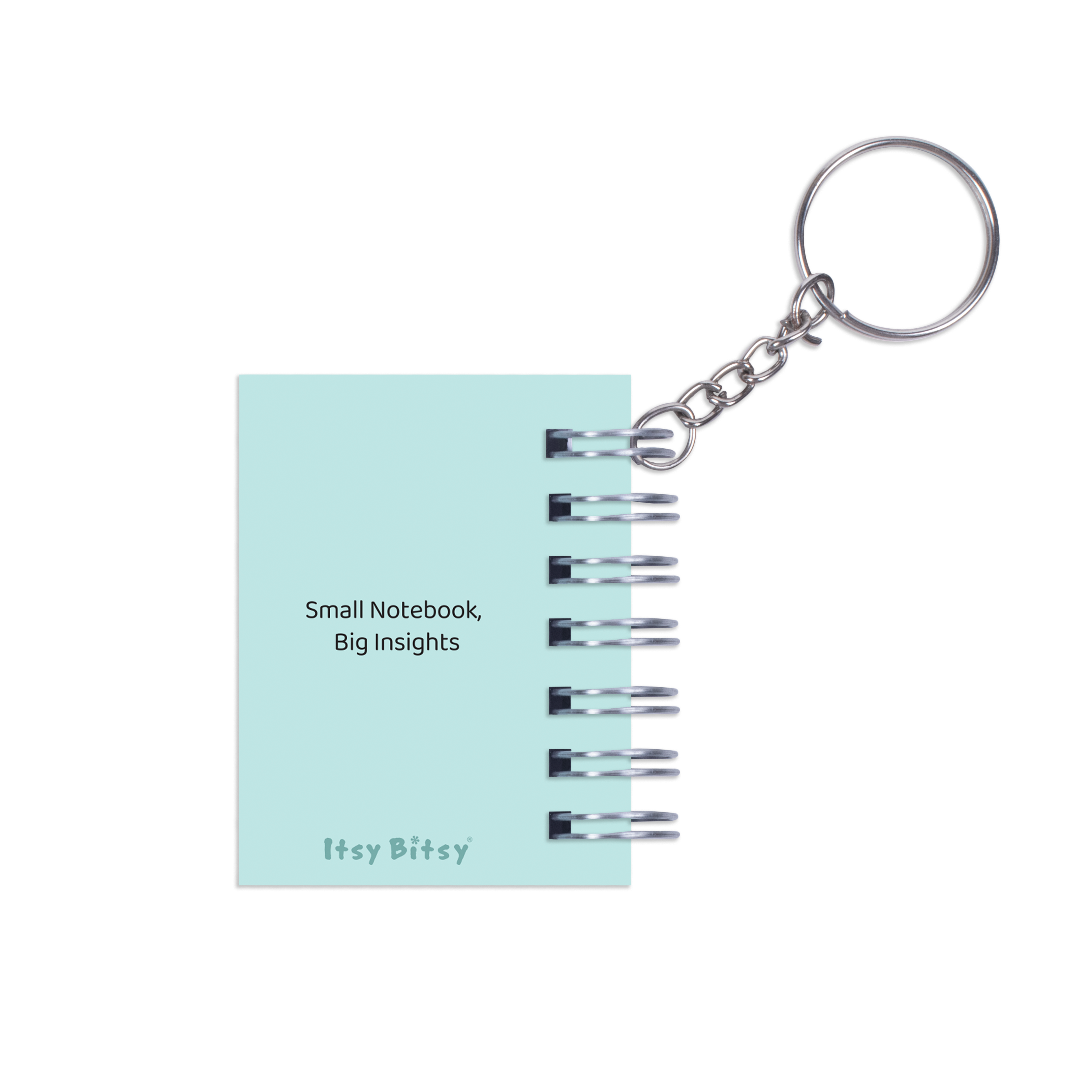 Keychain Notebook Good Vibes L6.8 X W5.3cm 70gsm 80pages 1 Book