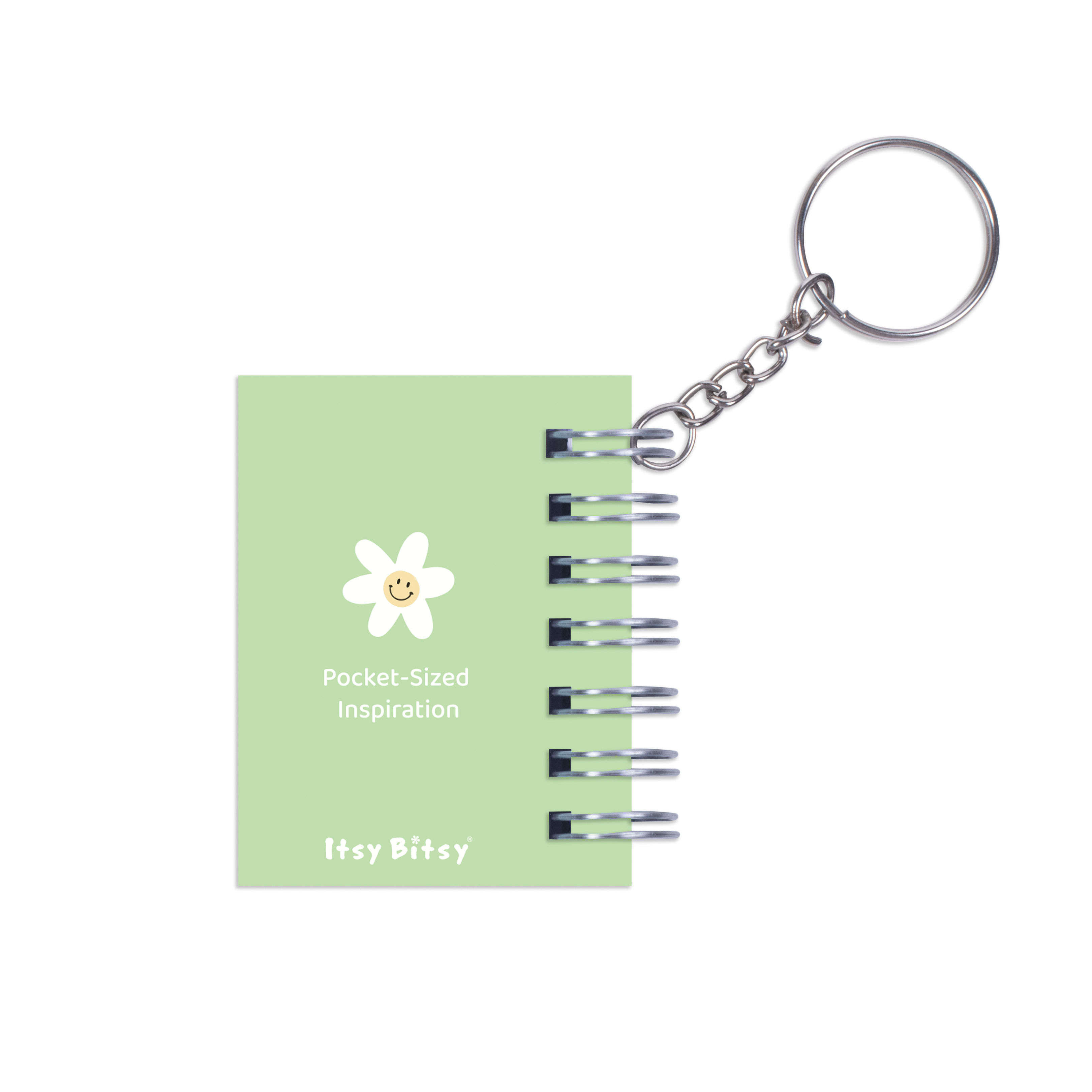 Keychain Notebook Daisy Smile L6.8 X W5.3cm 70gsm 80pages 1 Book