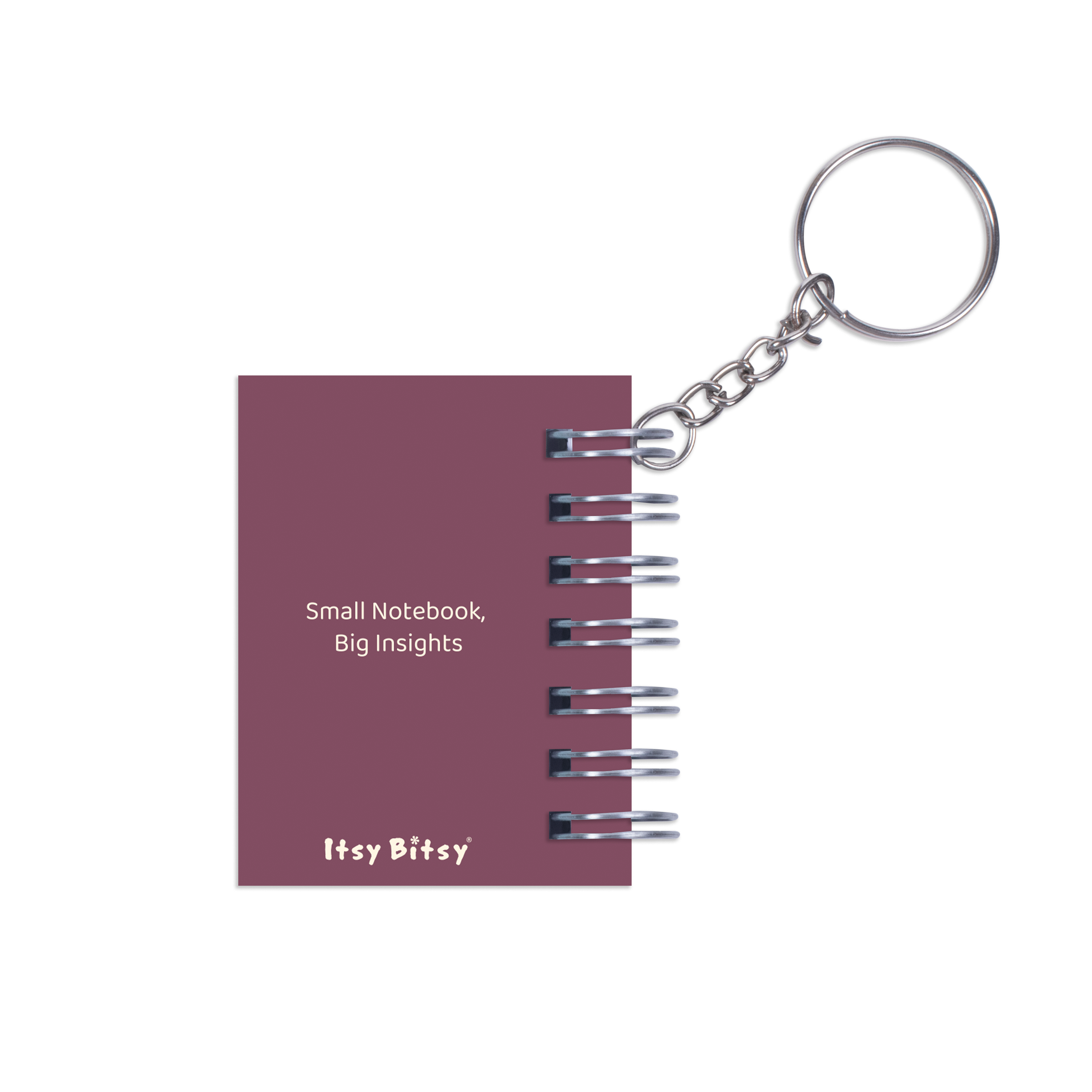 Keychain Notebook Let's Do This L6.8 X W5.3cm 70gsm 80pages 1 Book