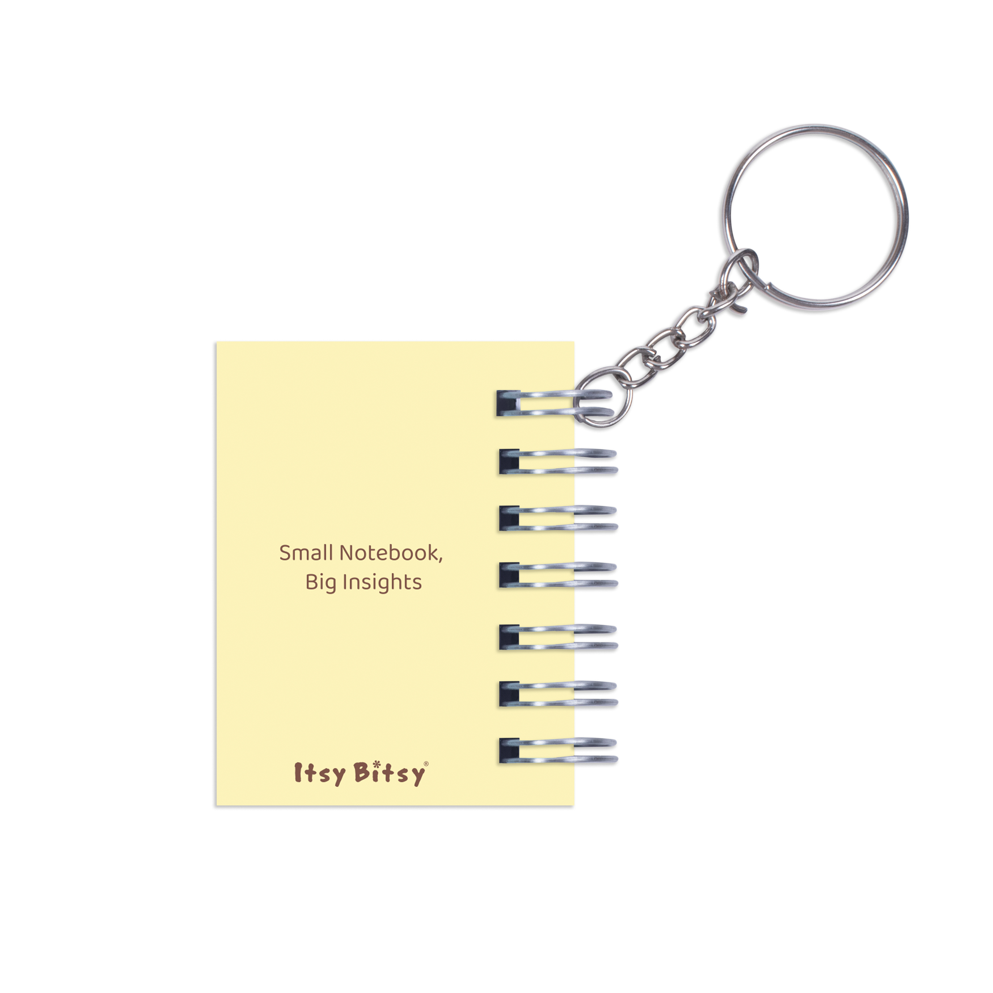 Keychain Notebook Feel Alive L6.8 X W5.3cm 70gsm 80pages 1 Book