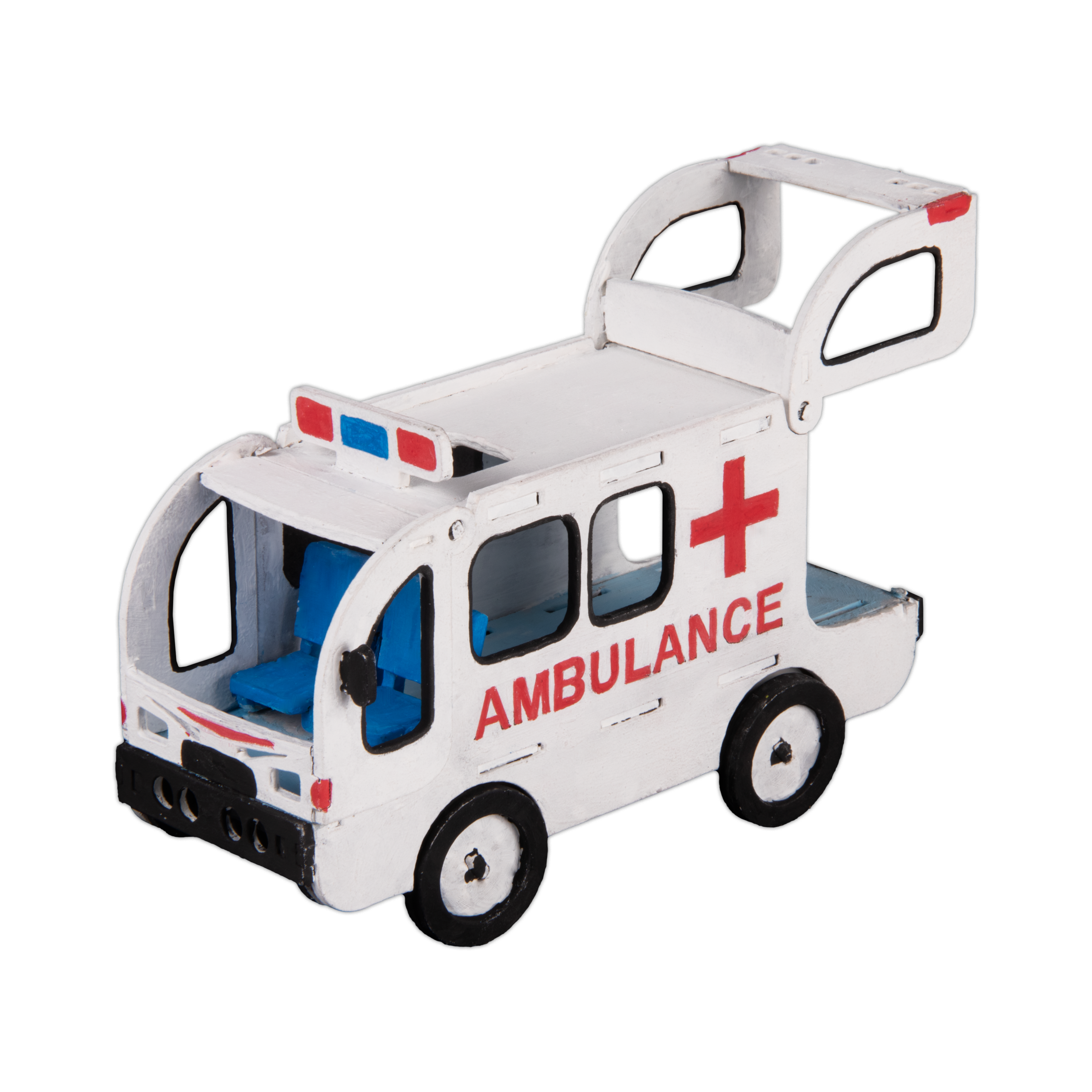 DIY Build and Paint Kit - Ambulance, 1 Box