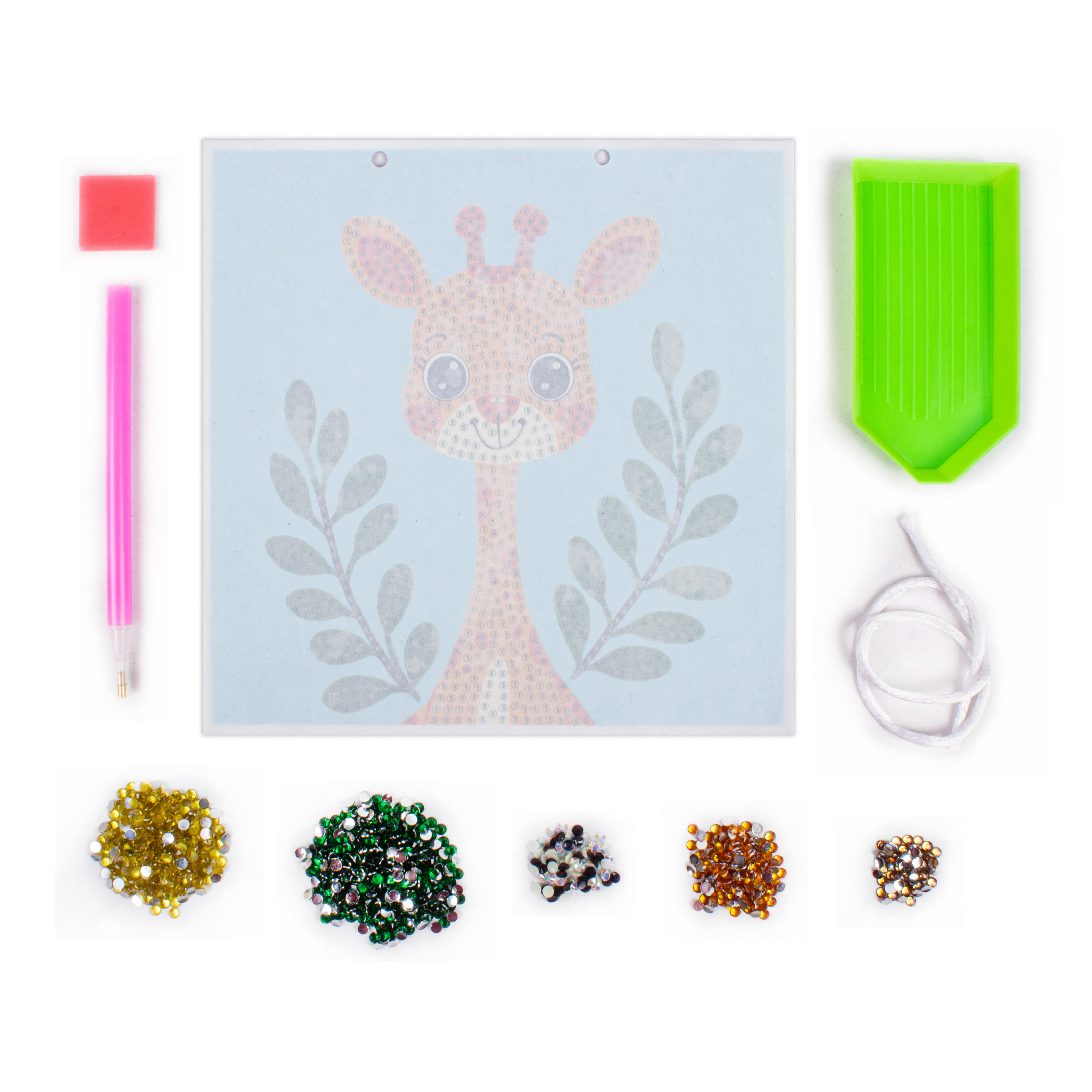 DIY Diamond Painting Kit - Giraffe, 1Box