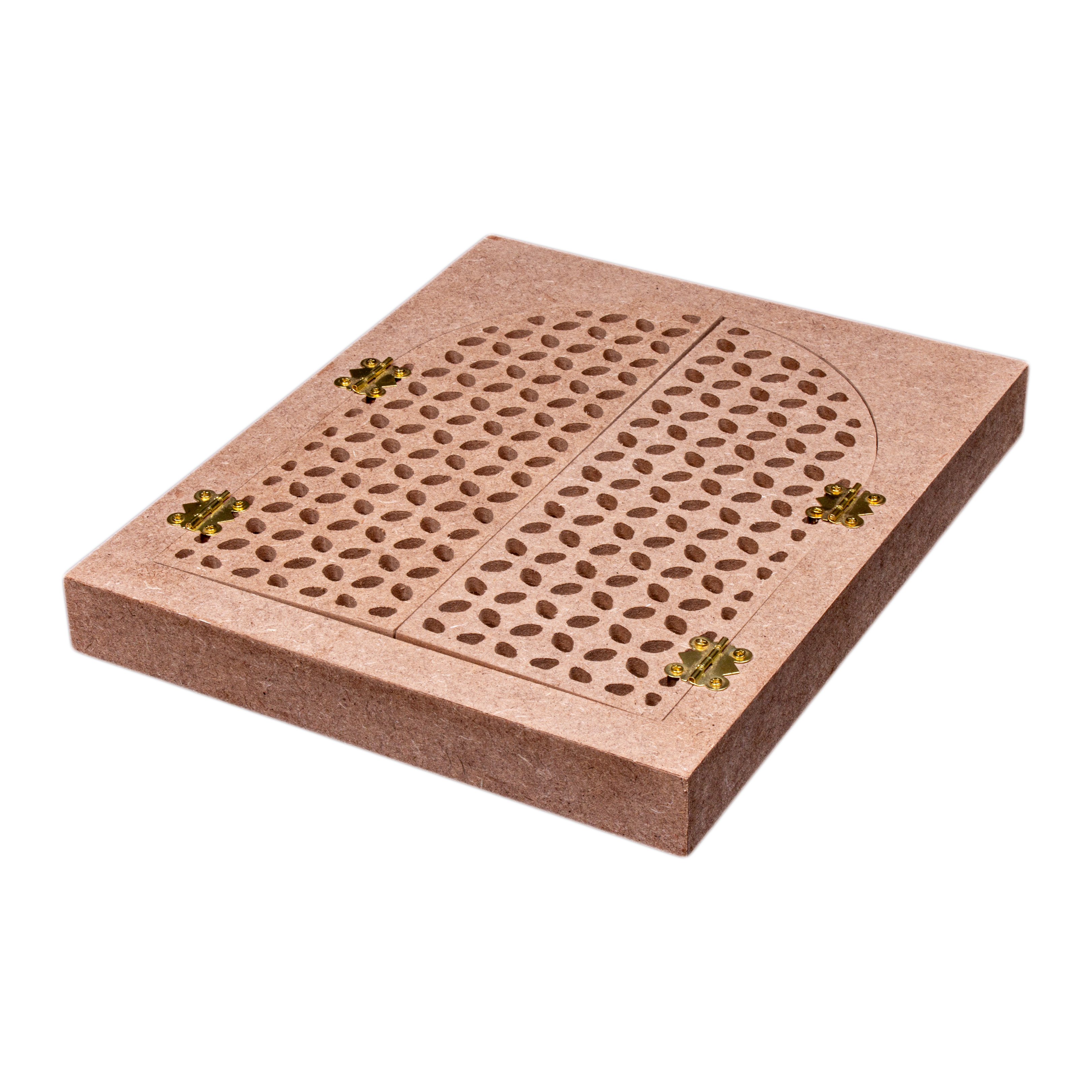 MDF Jharokha with Openable Window Leaf Circle |  11 X 9inch (Approx) | 1pc