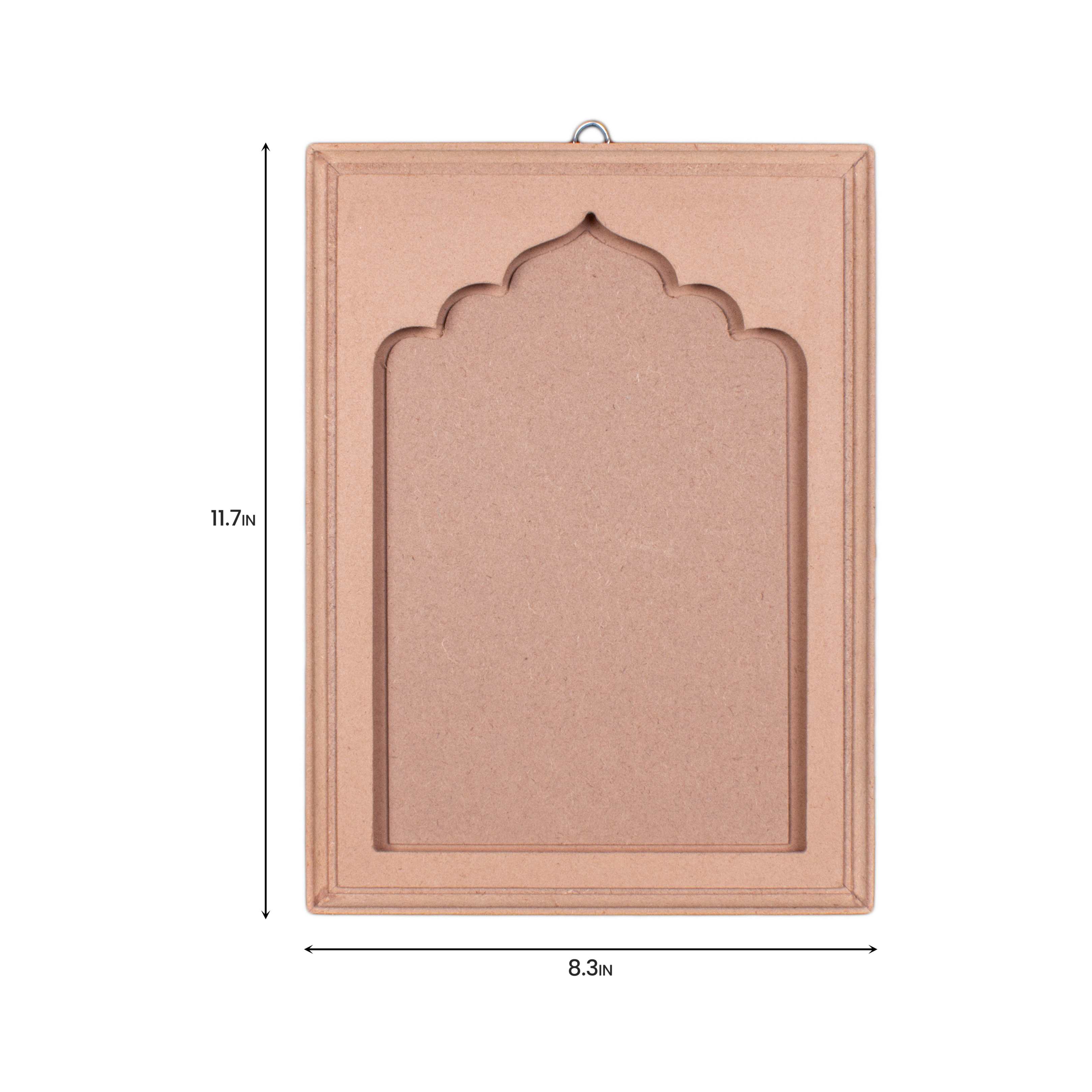 MDF Wall Hanging Jharokha Frame |  8.3 X 11.7inch (Approx) | 1pc