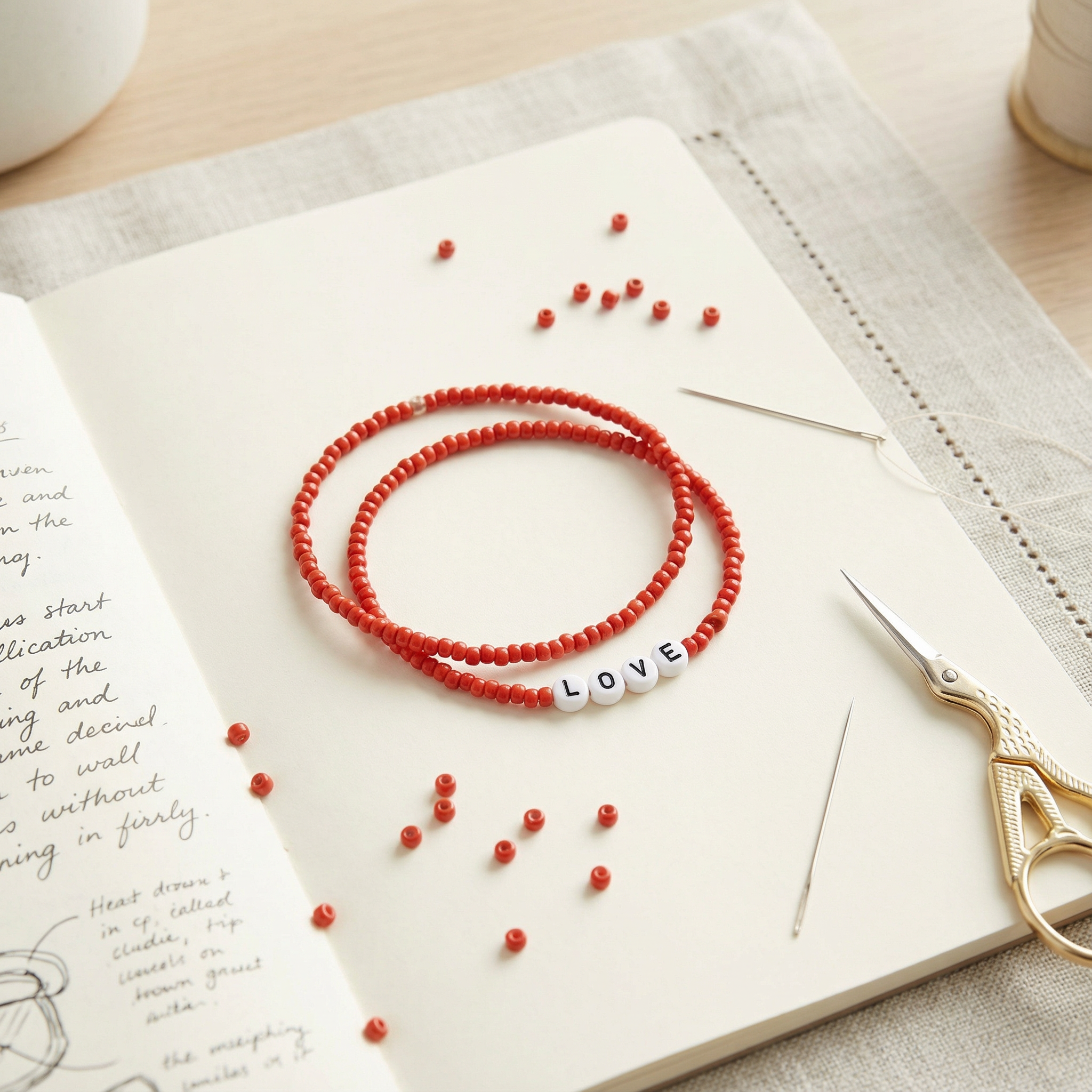 Beads Seed Glass 11/0 Opaque Orange 1kg