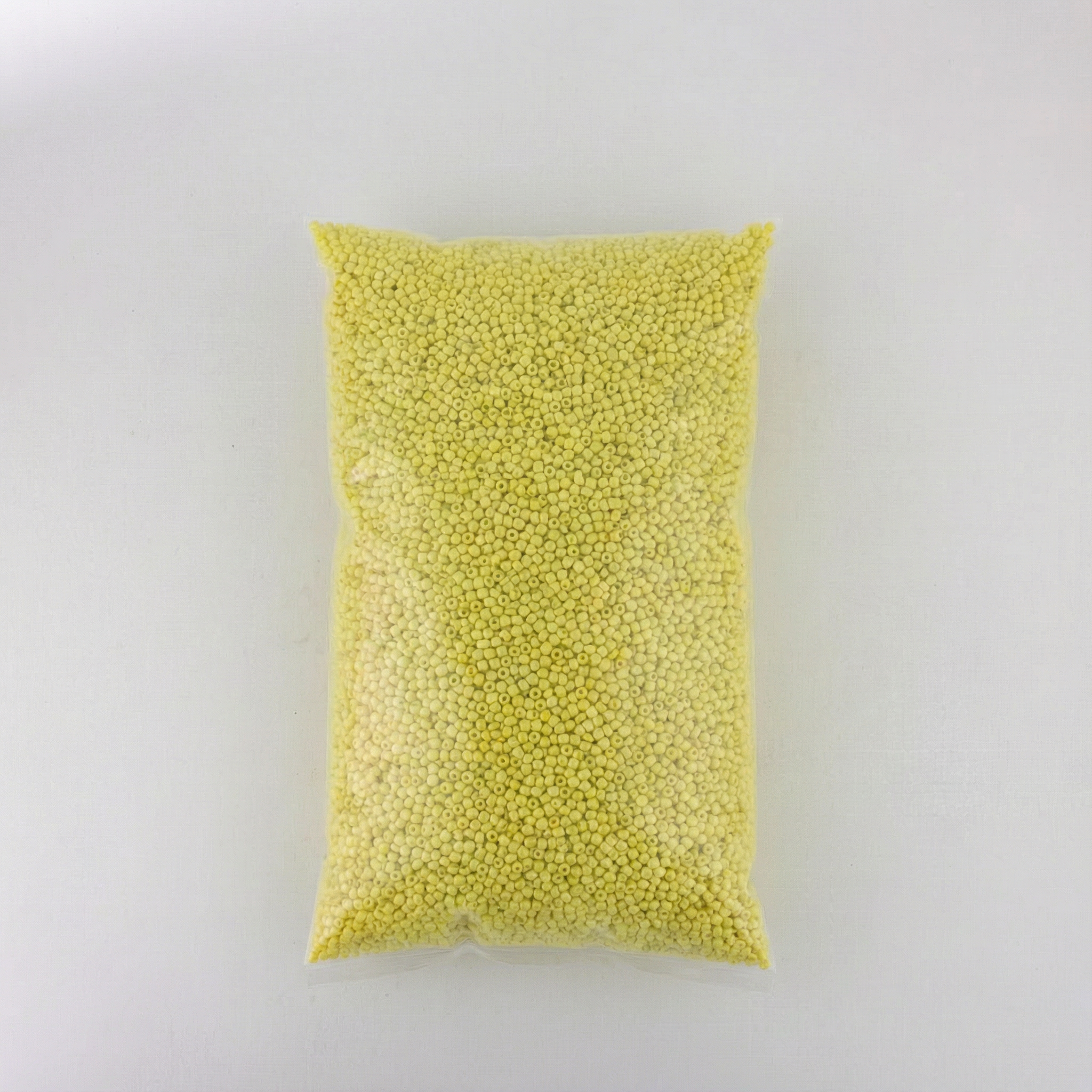 Beads Seed Glass 11/0 Opaque Yellow 1kg