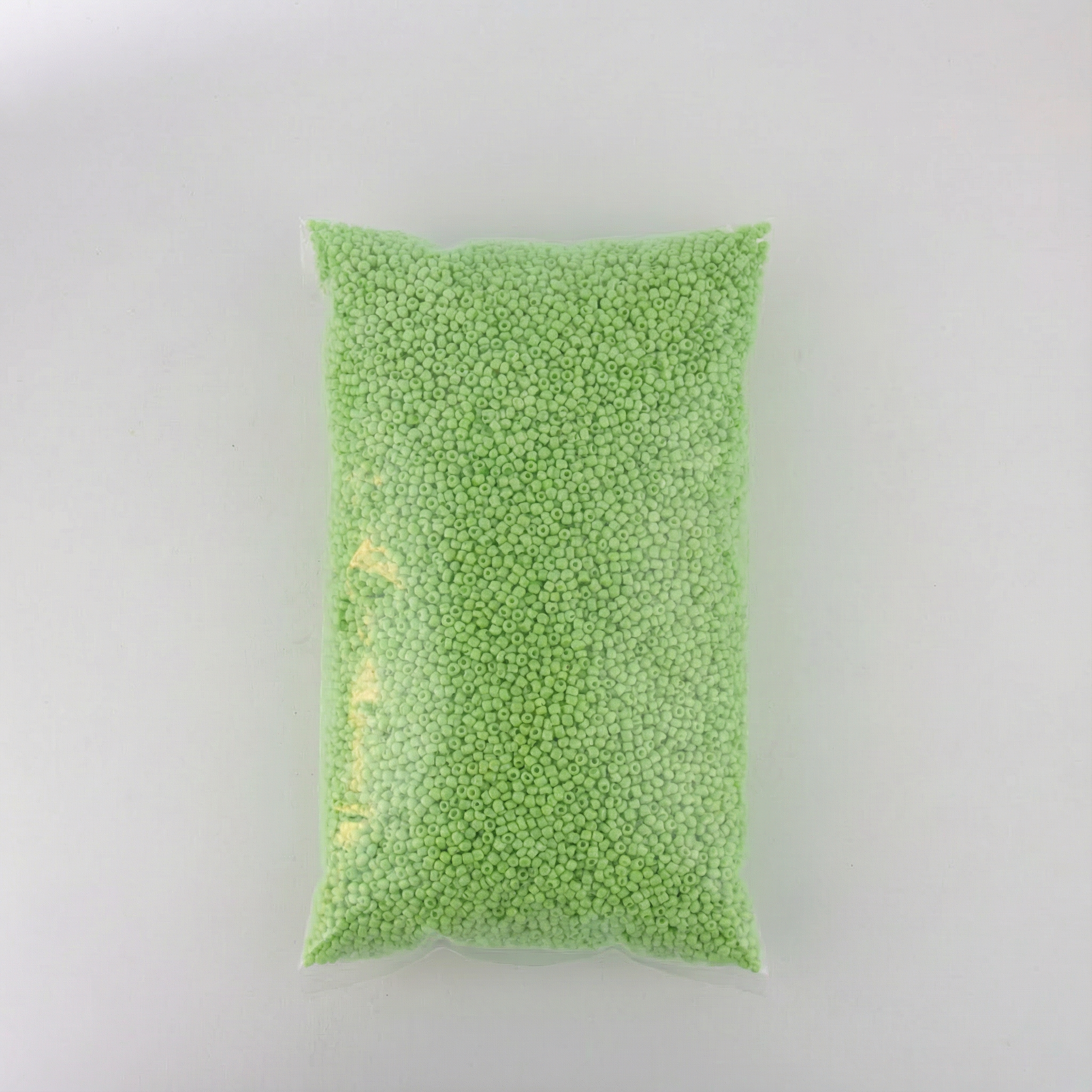 Beads Seed Glass 8/0 Opaque Parrot Green 1kg