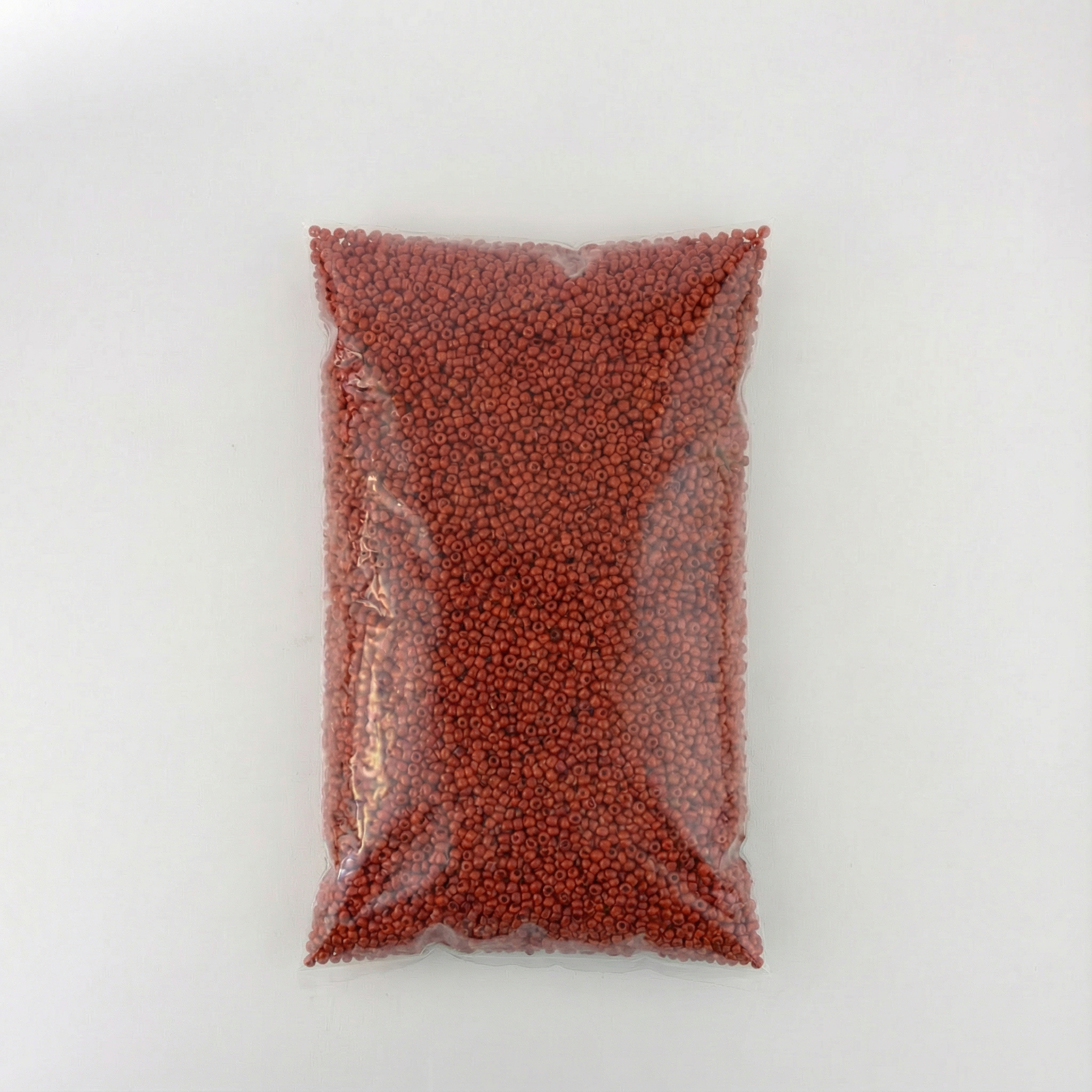 Beads Seed Glass 8/0 Opaque Orange 1kg