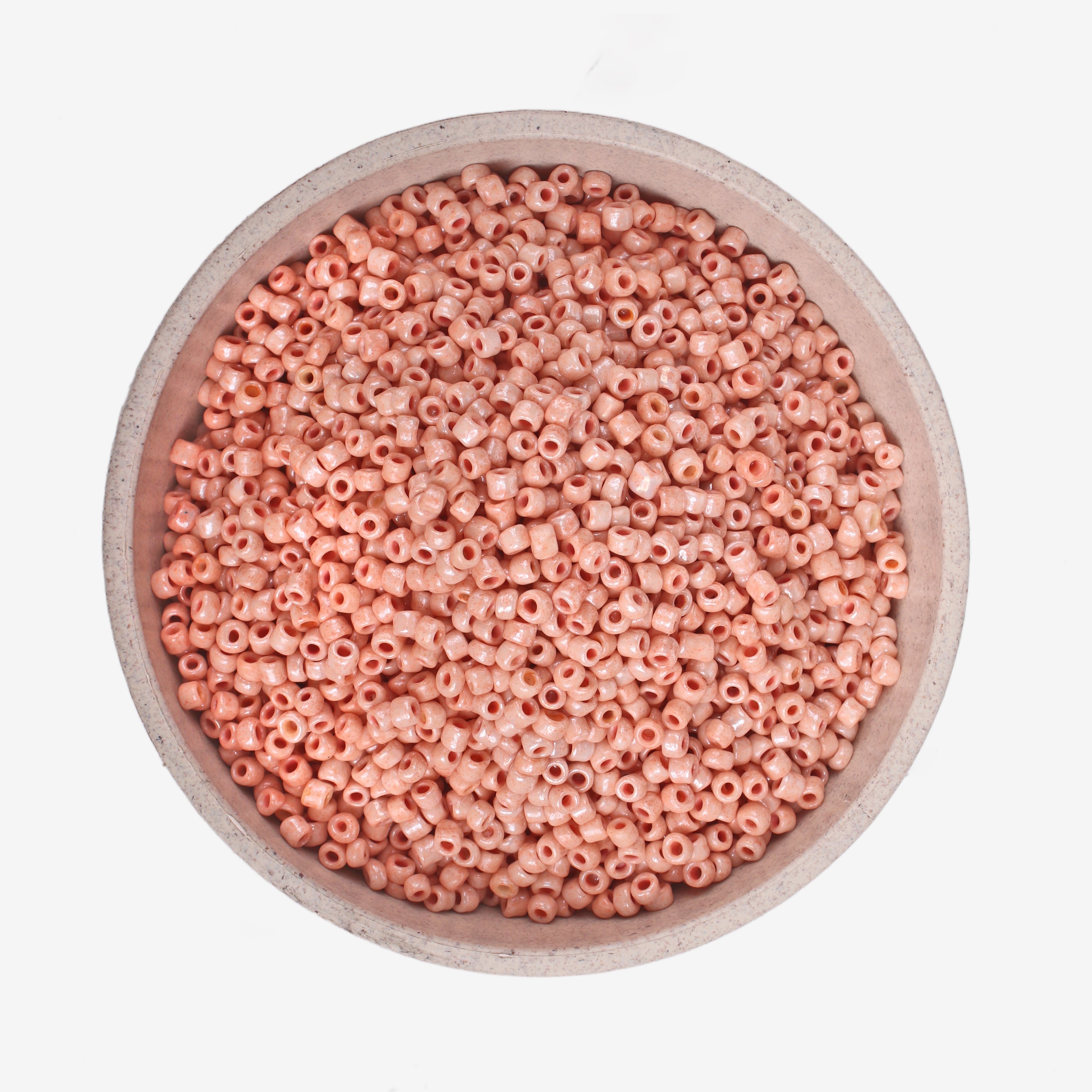 Beads Seed Glass 6/0 Opaque Peach 1kg