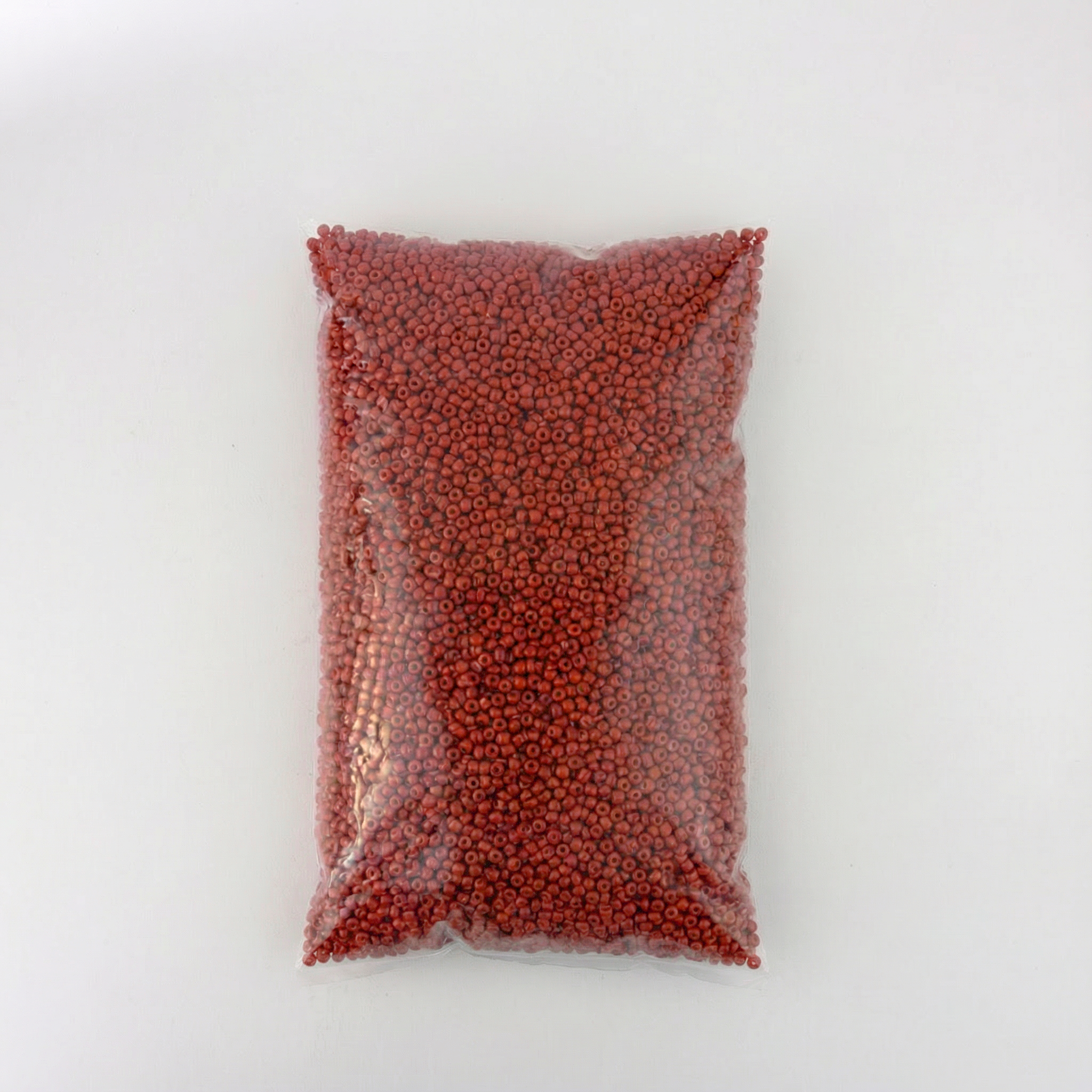 Beads Seed Glass 6/0 Opaque Orange 1kg
