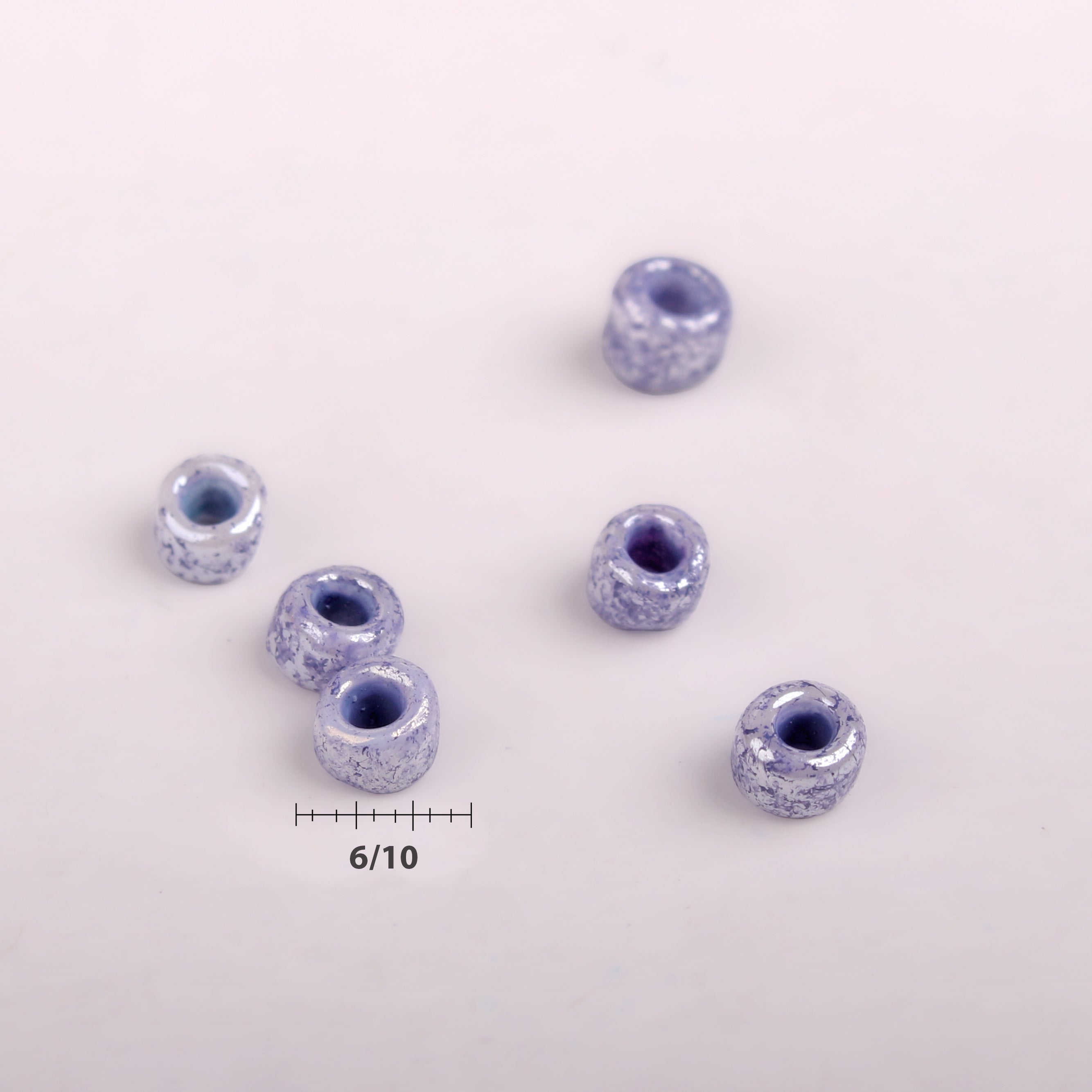 Beads Seed Glass 6/0 Opaque Powder Blue 1kg