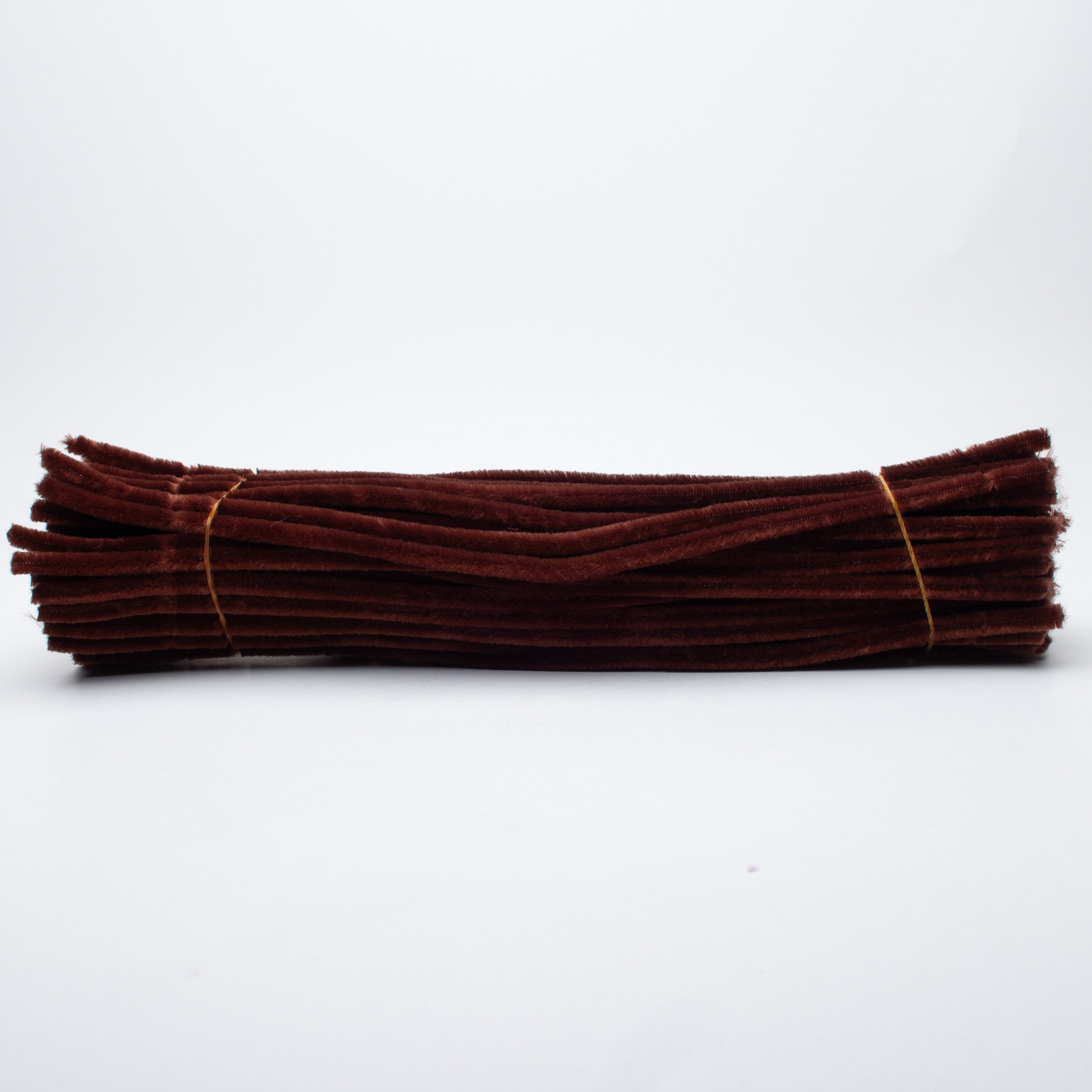 Chenille Stick Coffee Brown 1 pack (100pcs)