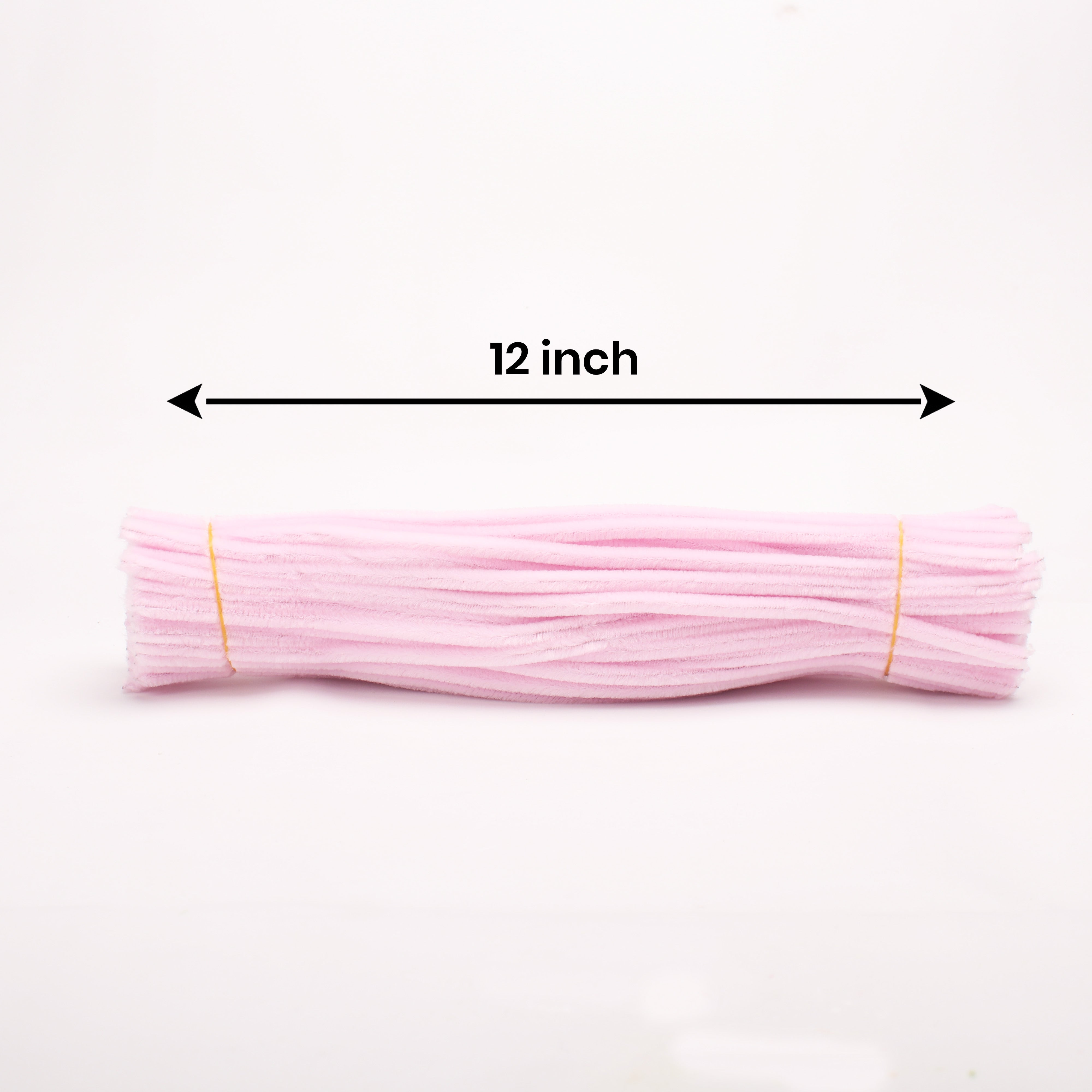 Chenille Stick Light Pink 1 pack (100pcs)