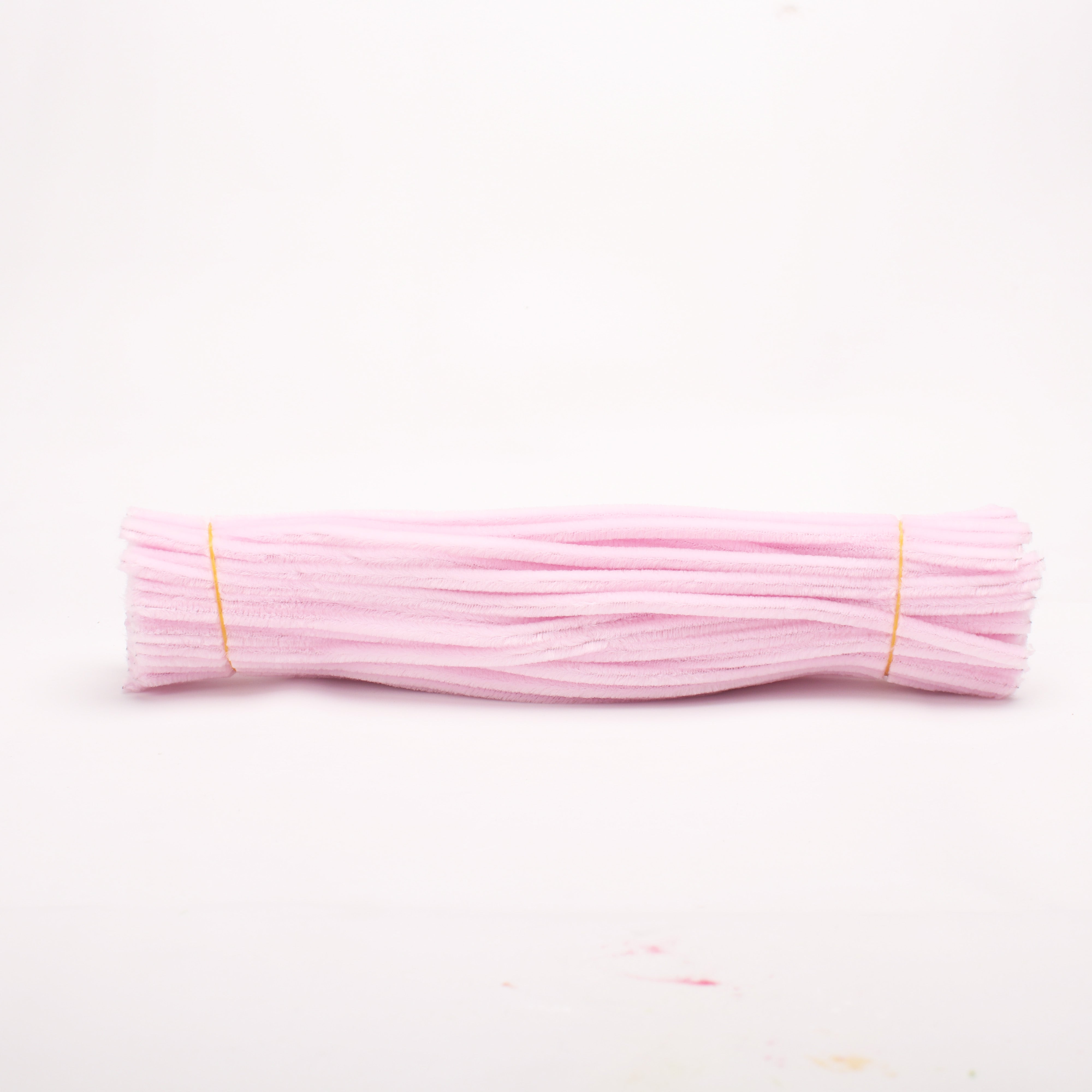 Chenille Stick Light Pink 1 pack (100pcs)