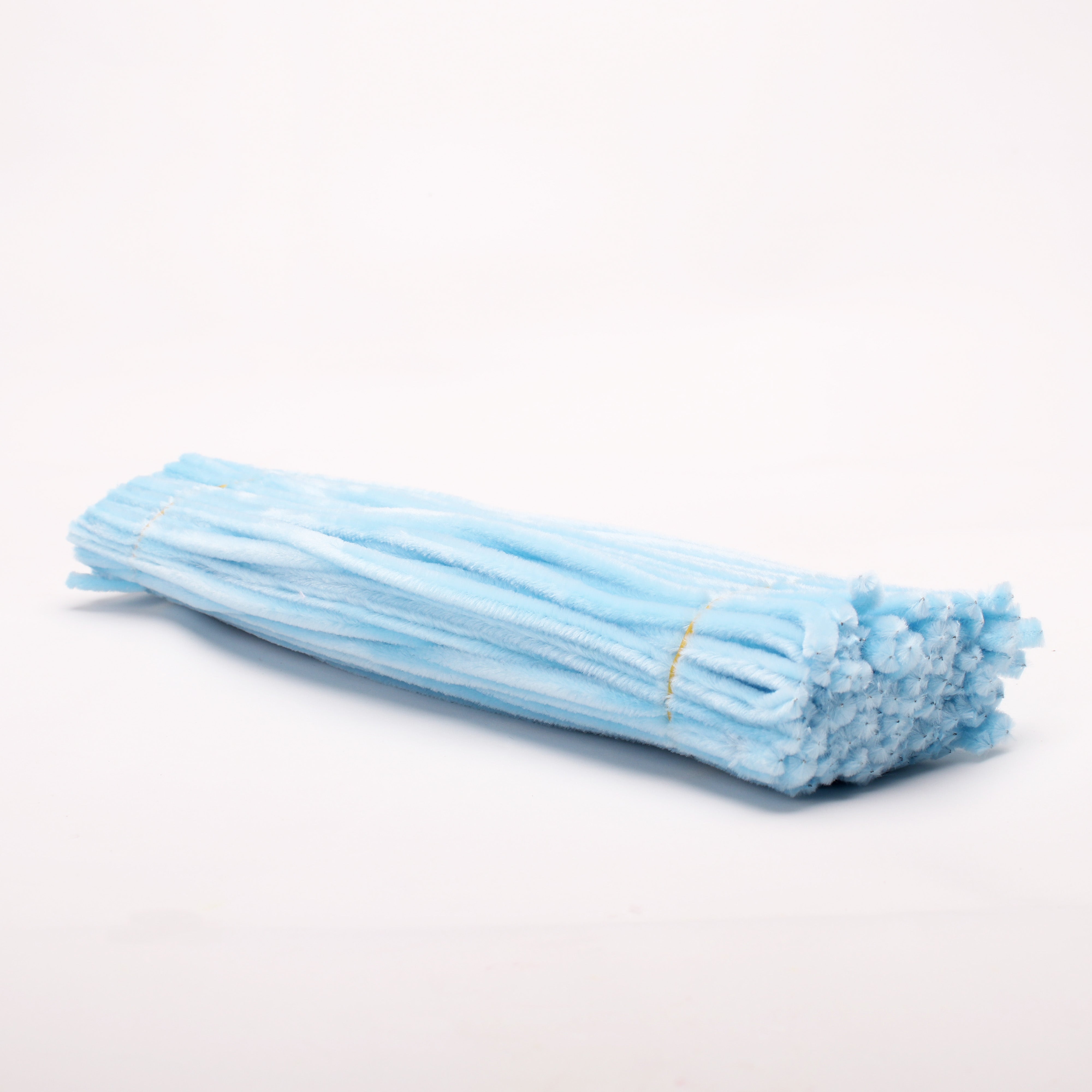 Chenille Stick Sky Blue 1 pack (100pcs)