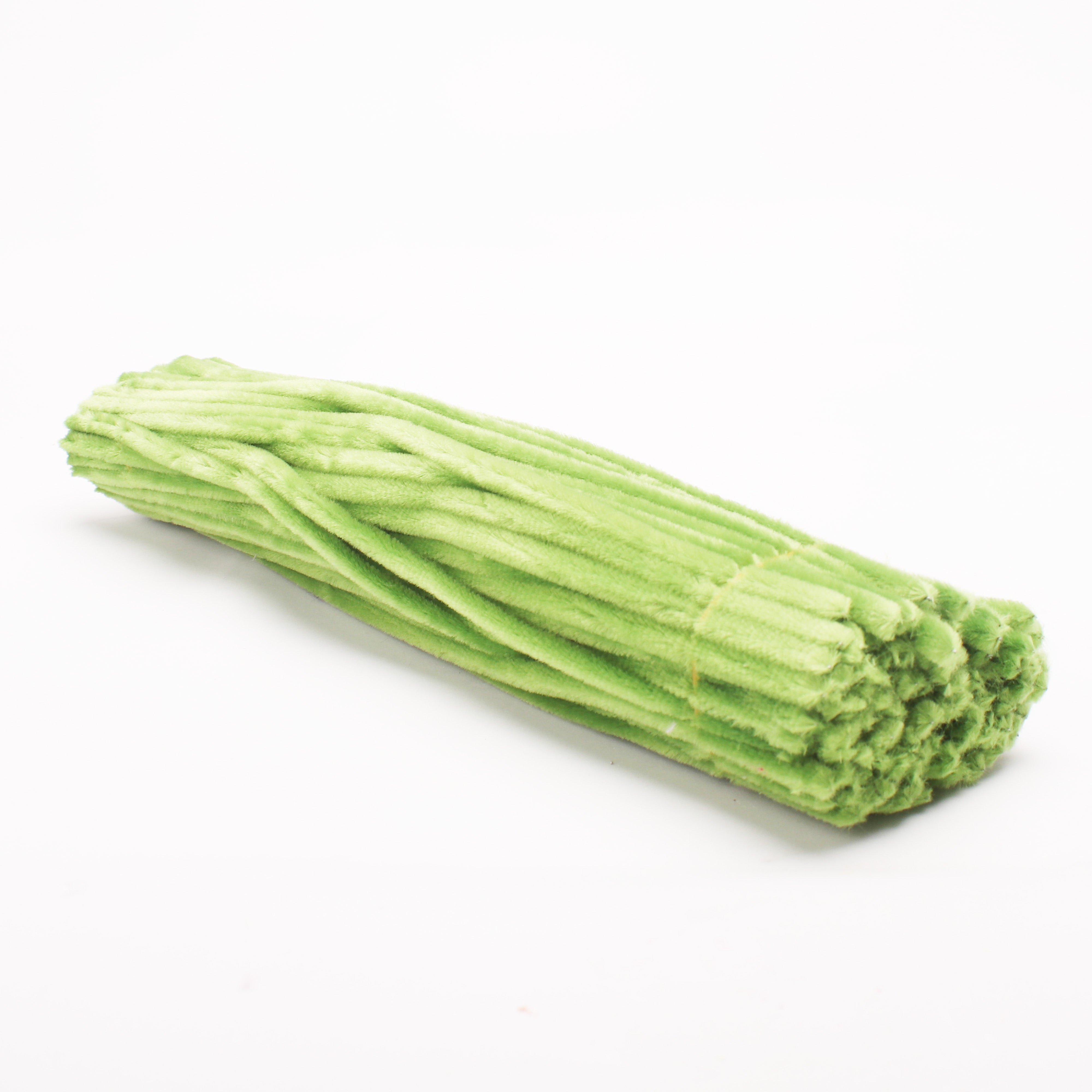 Chenile Stick Parrot Green 1pk=100pcs – Itsy Bitsy