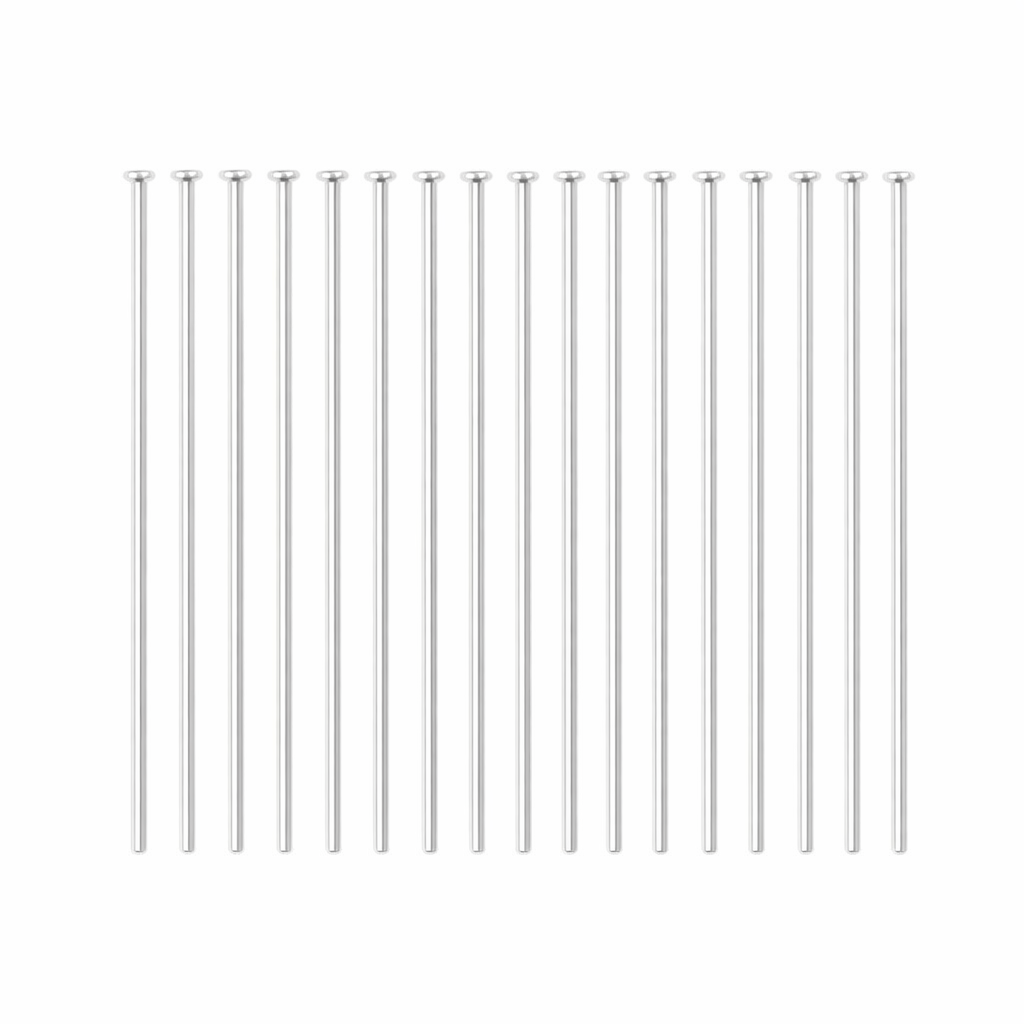 Findings Head pin Silver 50mm 200 gm