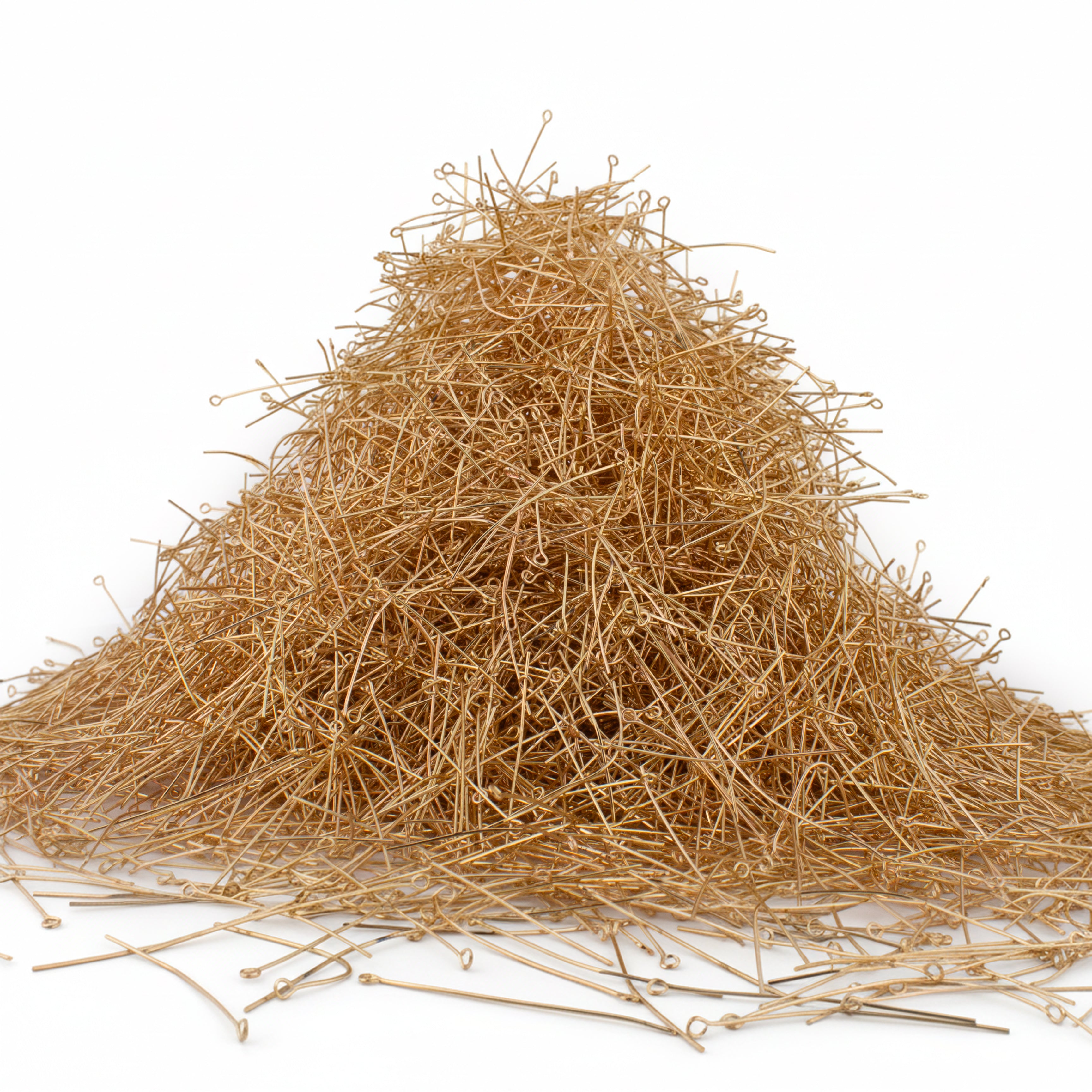 Findings Eye Pin Gold 50mm 200 gm