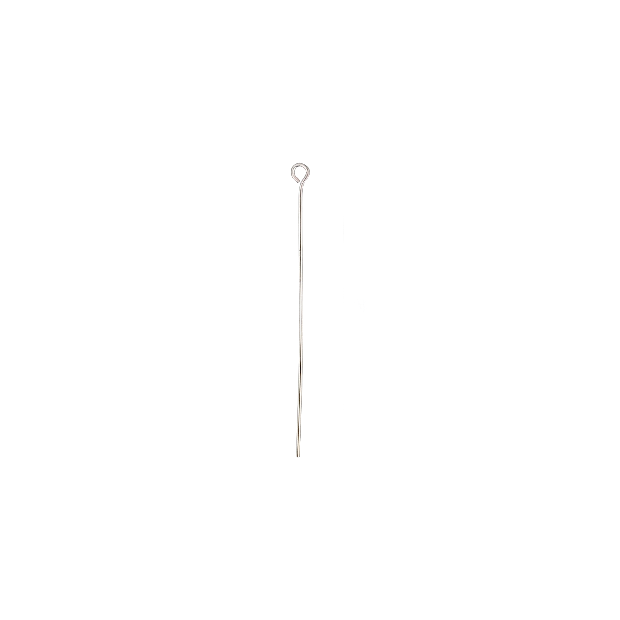 Findings Eye Pin Silver 50mm 200 gm