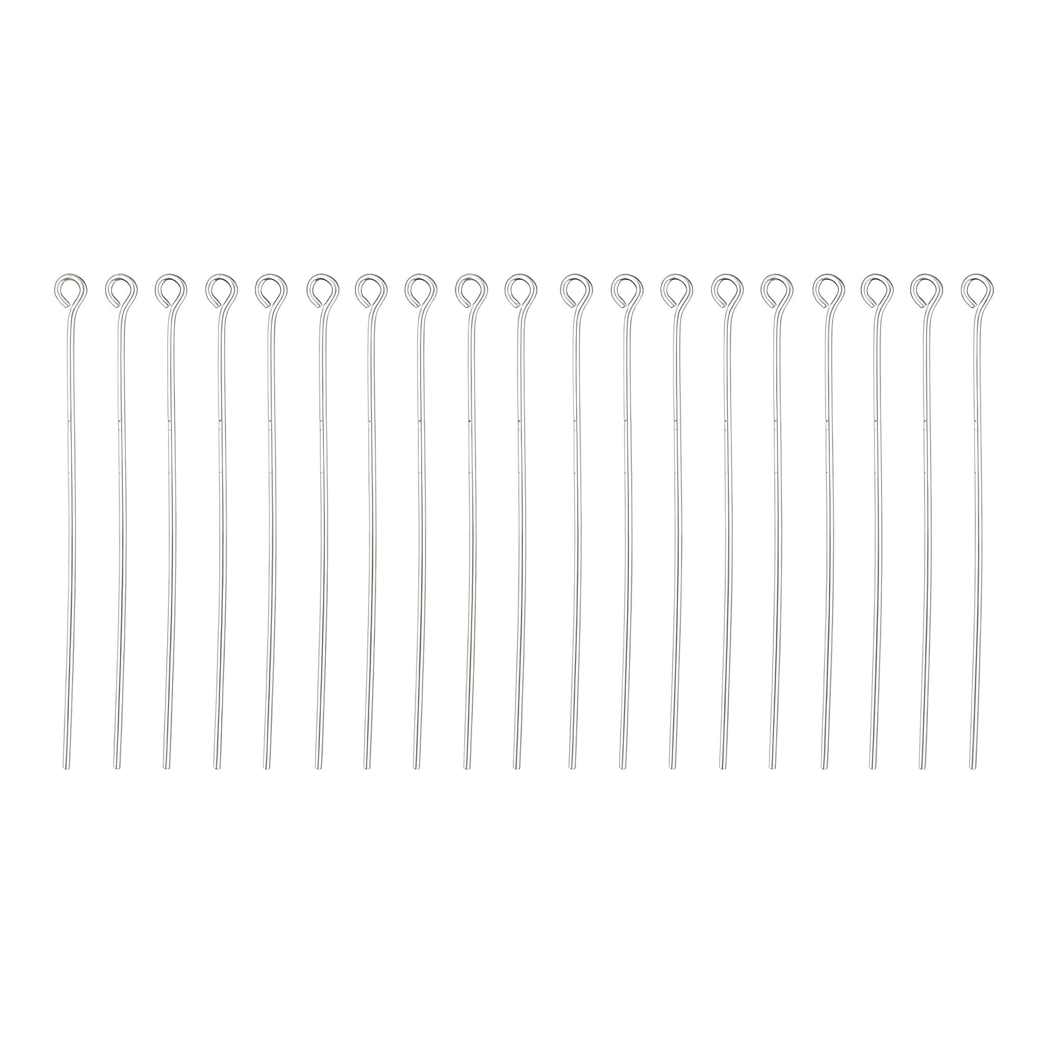 Findings Eye Pin Silver 50mm 200 gm