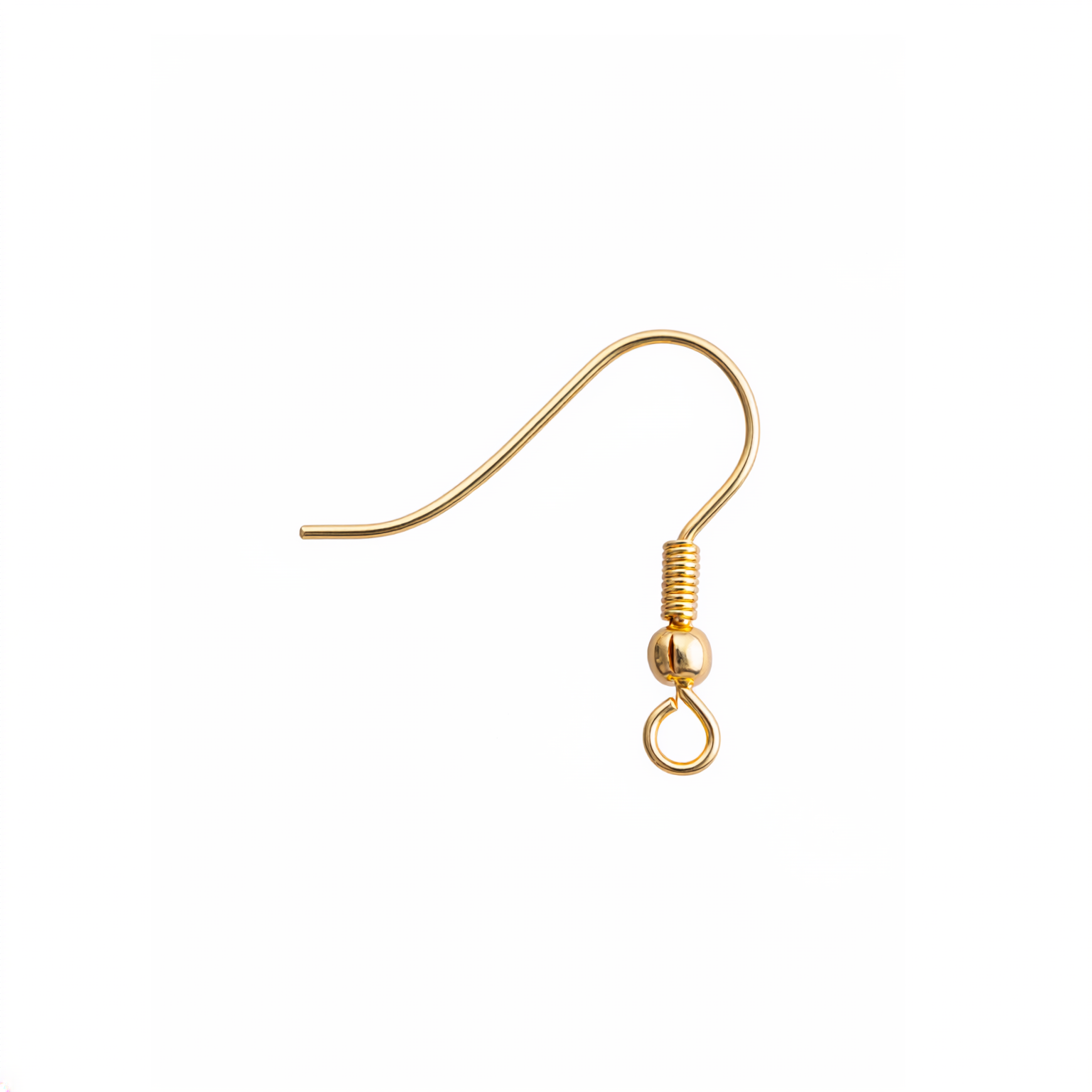 Findings Ear Wire Hooks Gold 200 gm