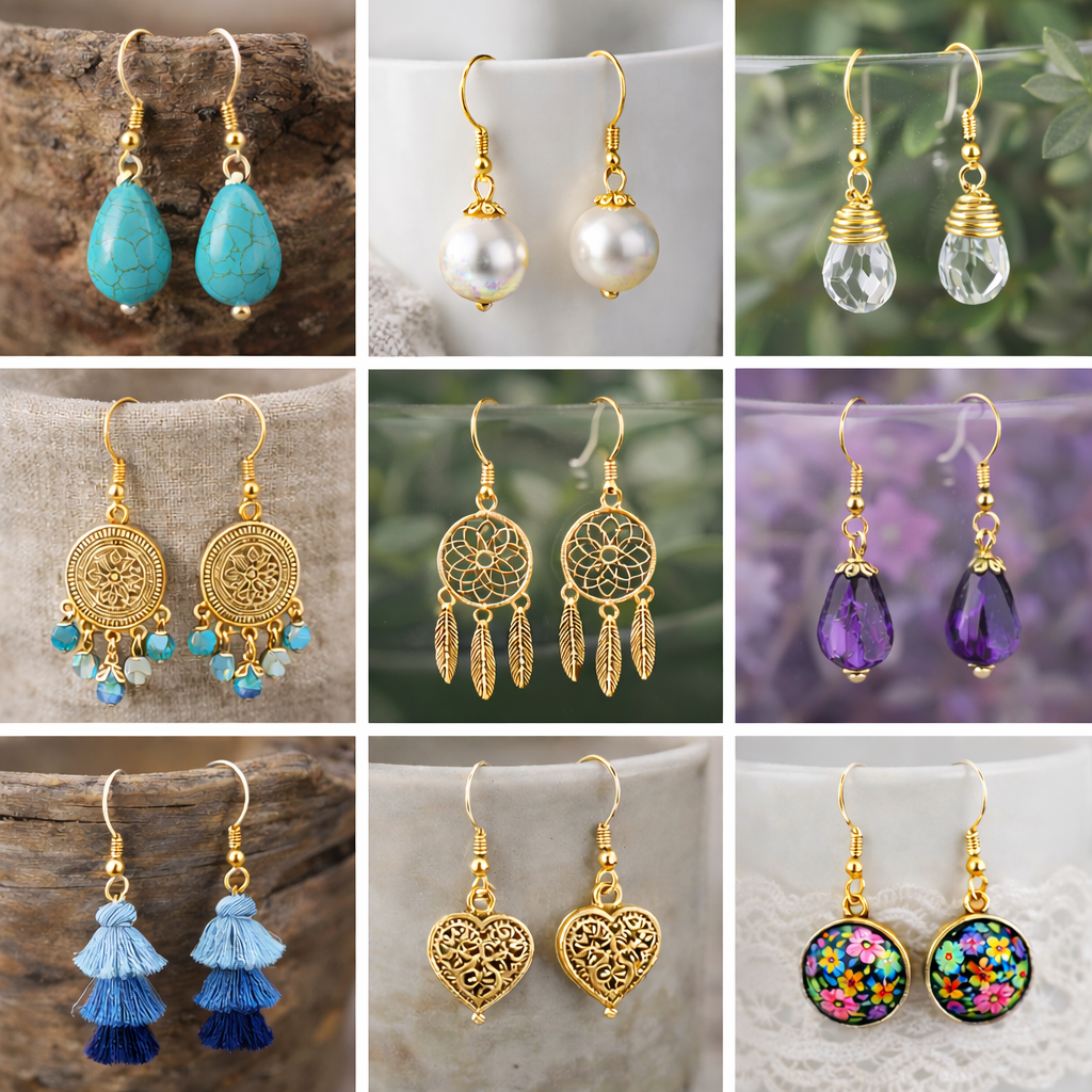 Findings Ear Wire Hooks Gold 200 gm