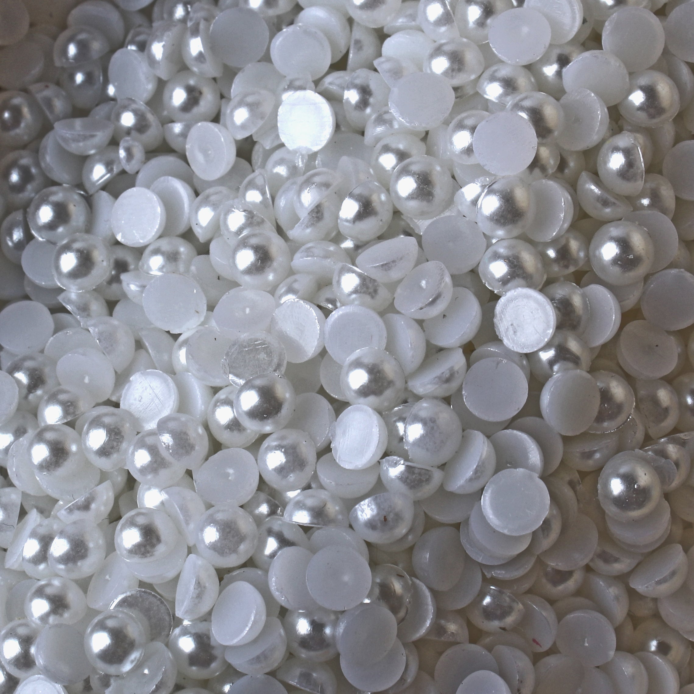 Beads Half Pearl White 5Mm 1kg