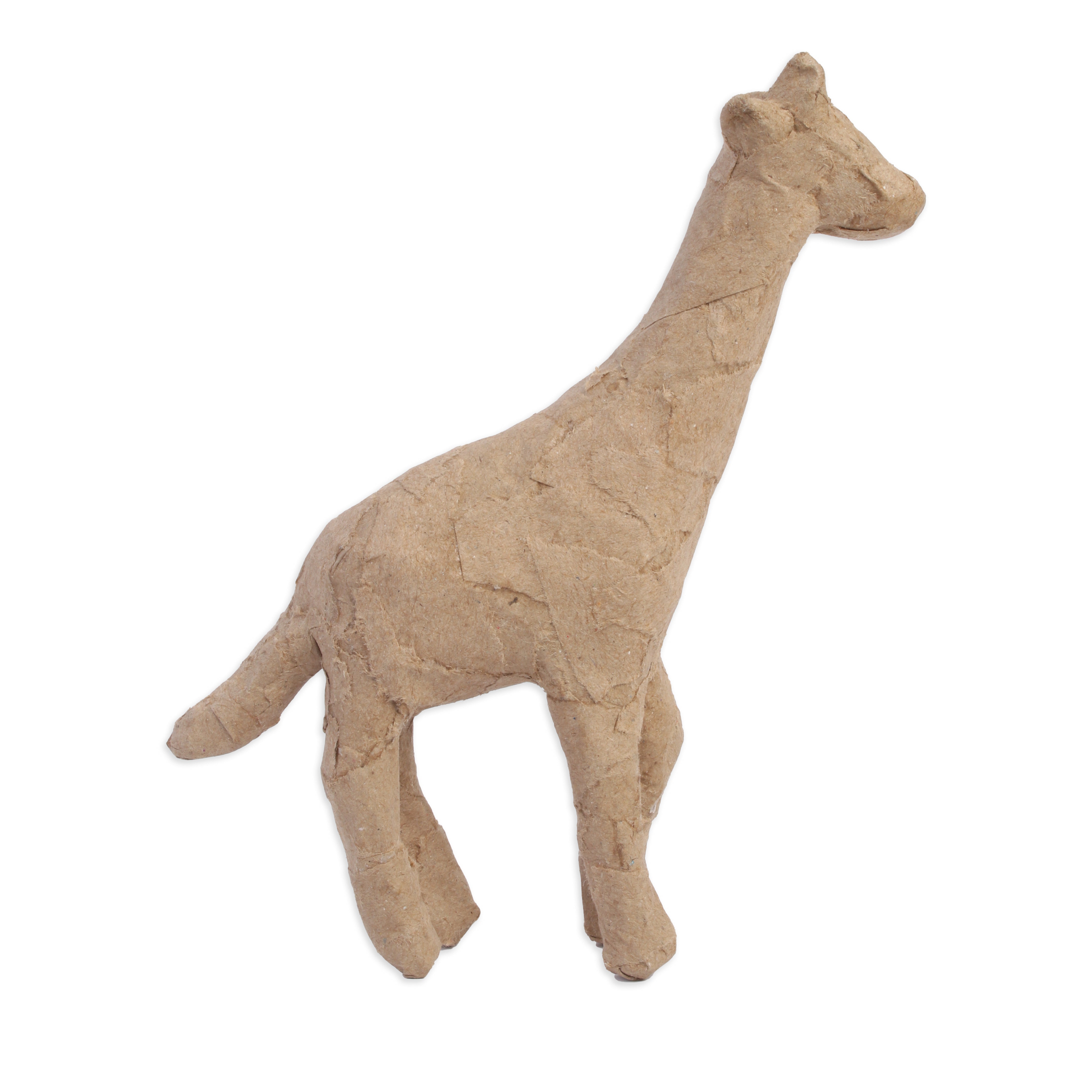 Paper Mache Painting Kit Giraffe And Rhinoceros