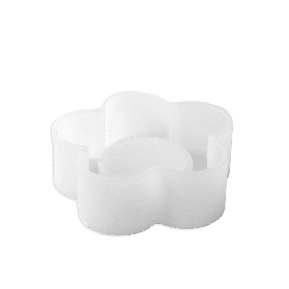 Silicone Mould Flower Tea Light Holder H1 X 3inch Dia 1pc